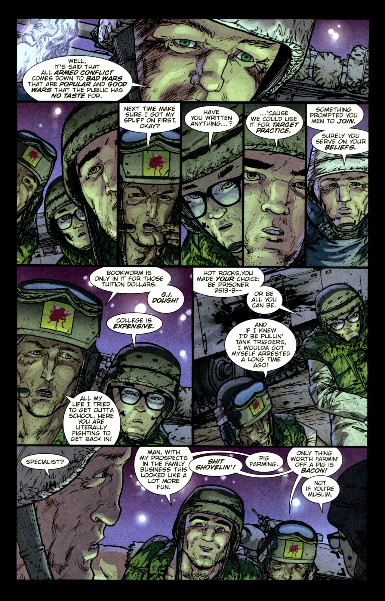 Read online The Haunted Tank comic -  Issue #4 - 6