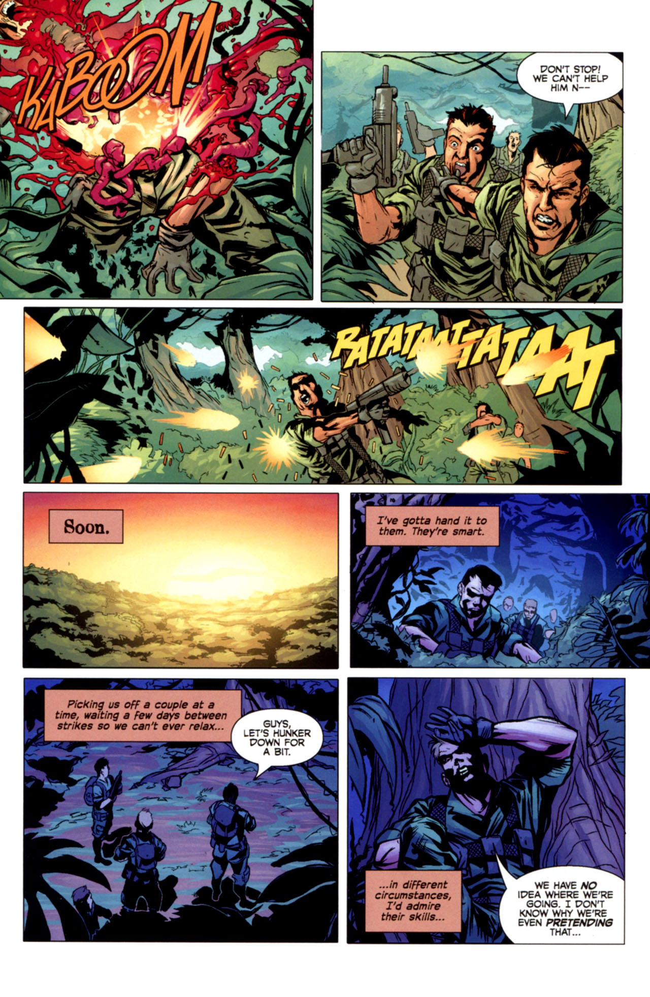 Read online Predators (2010) comic -  Issue #1 - 11