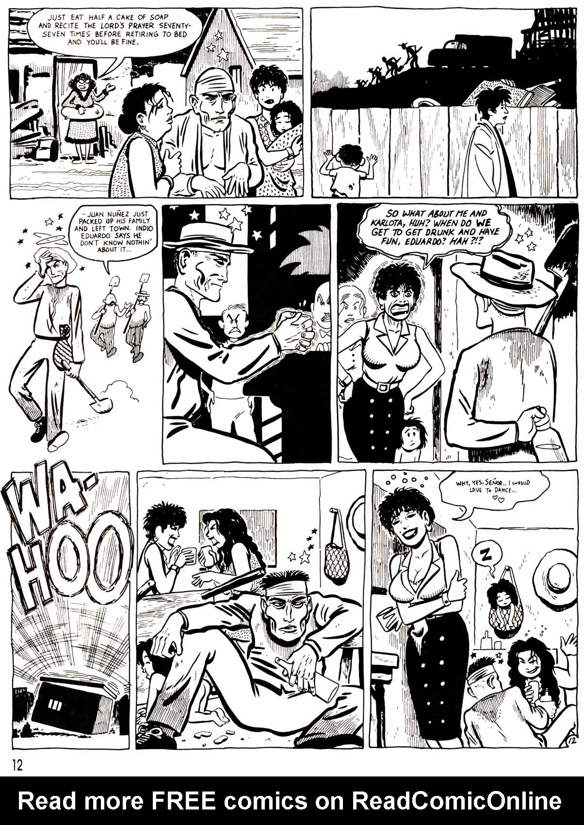 Read online Love and Rockets (1982) comic -  Issue #29 - 14