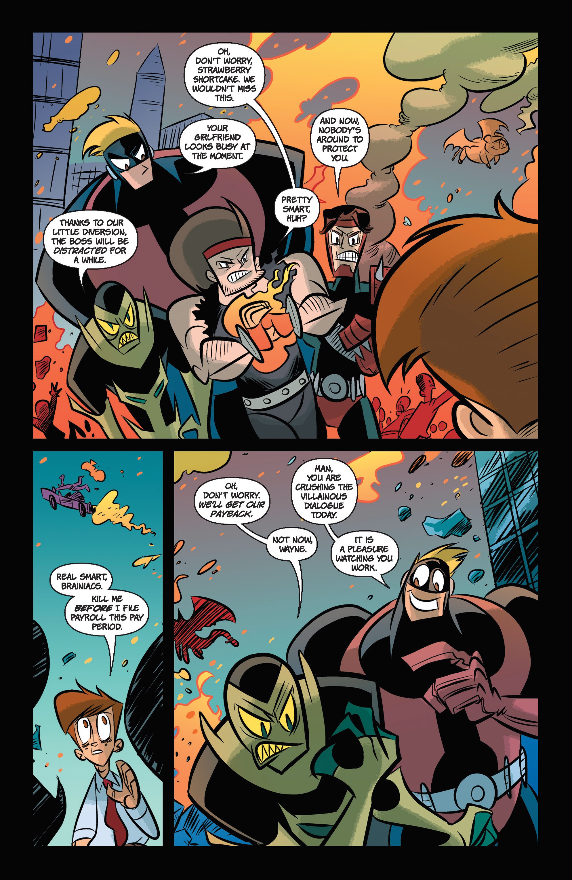 Read online Super Human Resources comic -  Issue #4 - 12
