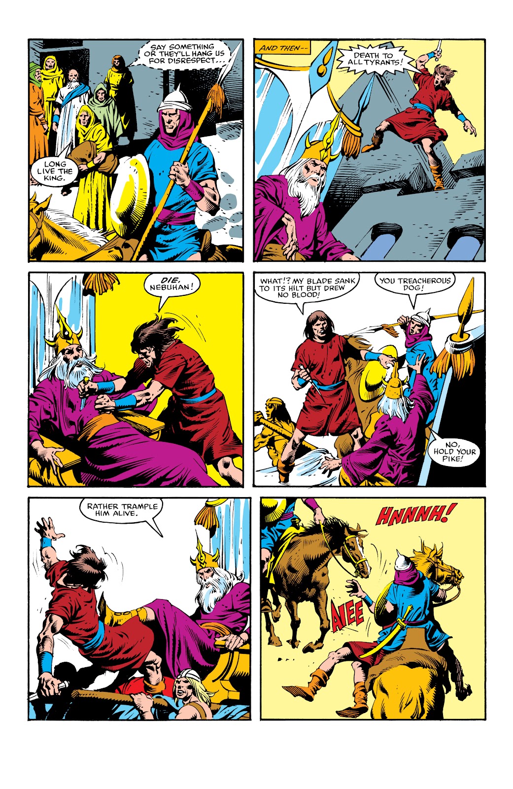 Conan the King: The Original Marvel Years Omnibus issue TPB (Part 7) - Page 34