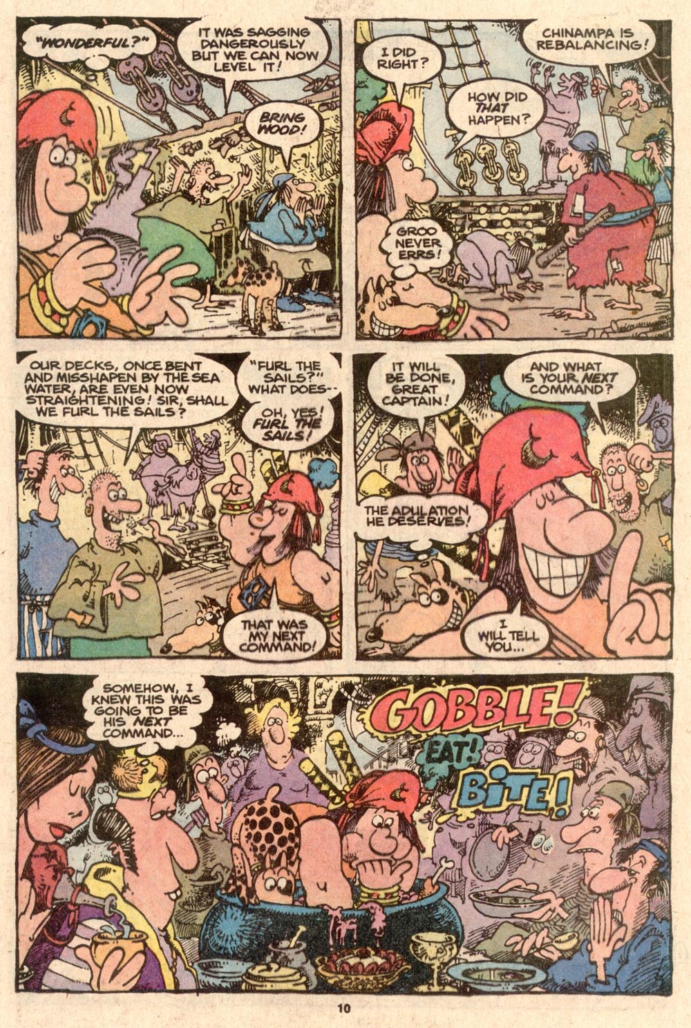 Read online Sergio Aragonés Groo the Wanderer comic -  Issue #57 - 10