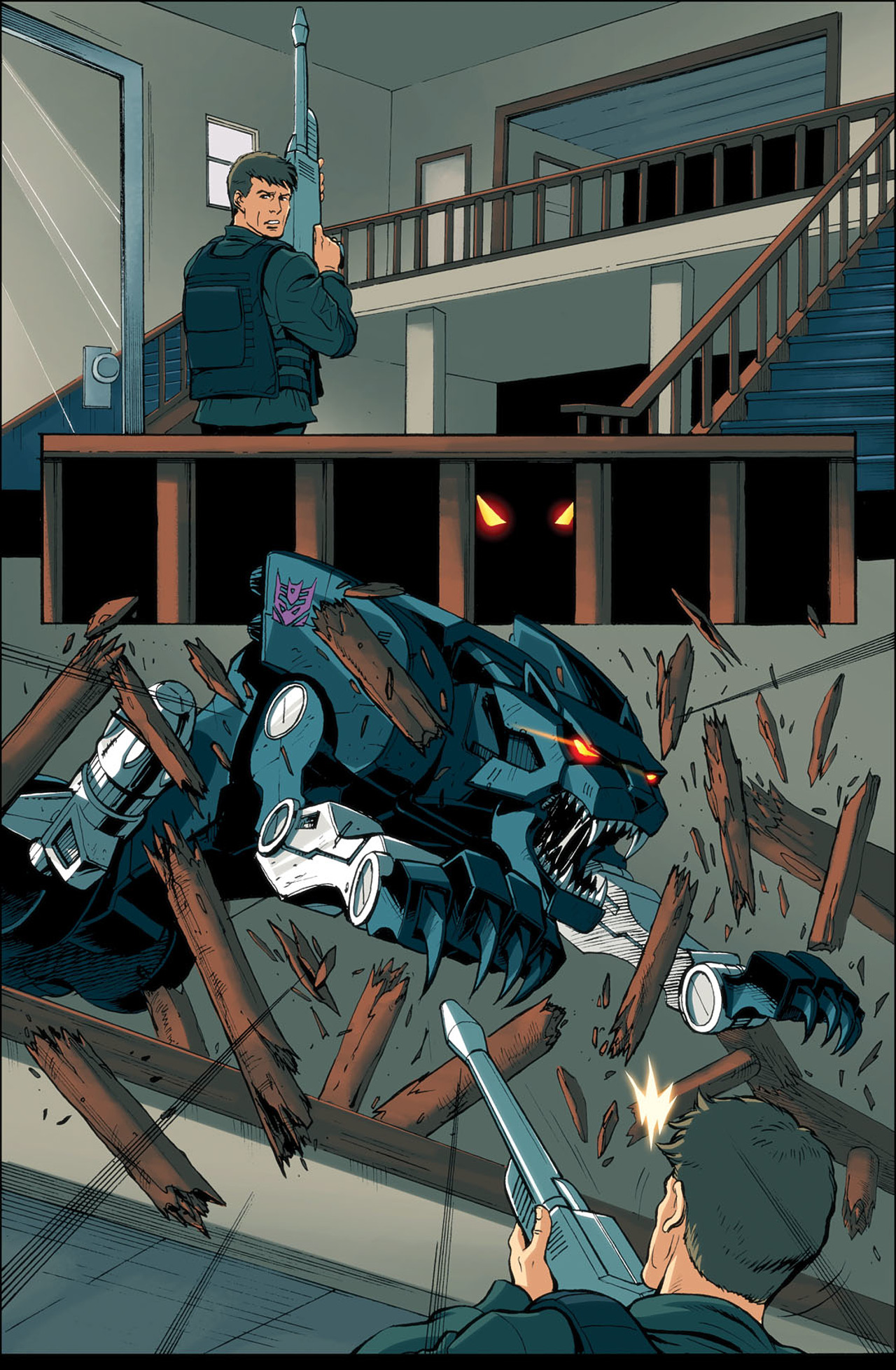 Read online The Transformers: All Hail Megatron comic -  Issue #16 - 19