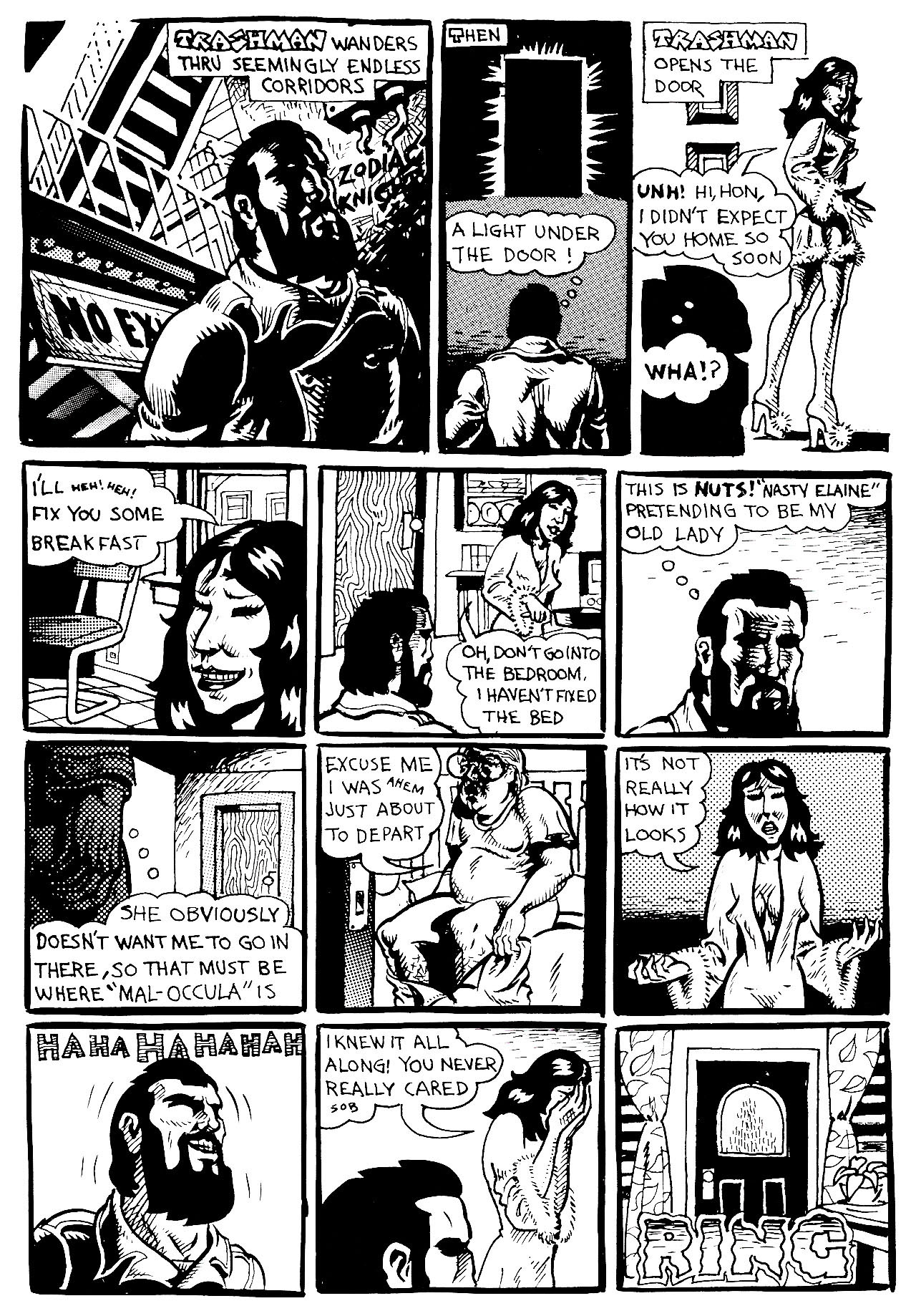 Read online Trashman Lives! comic -  Issue # TPB - 144
