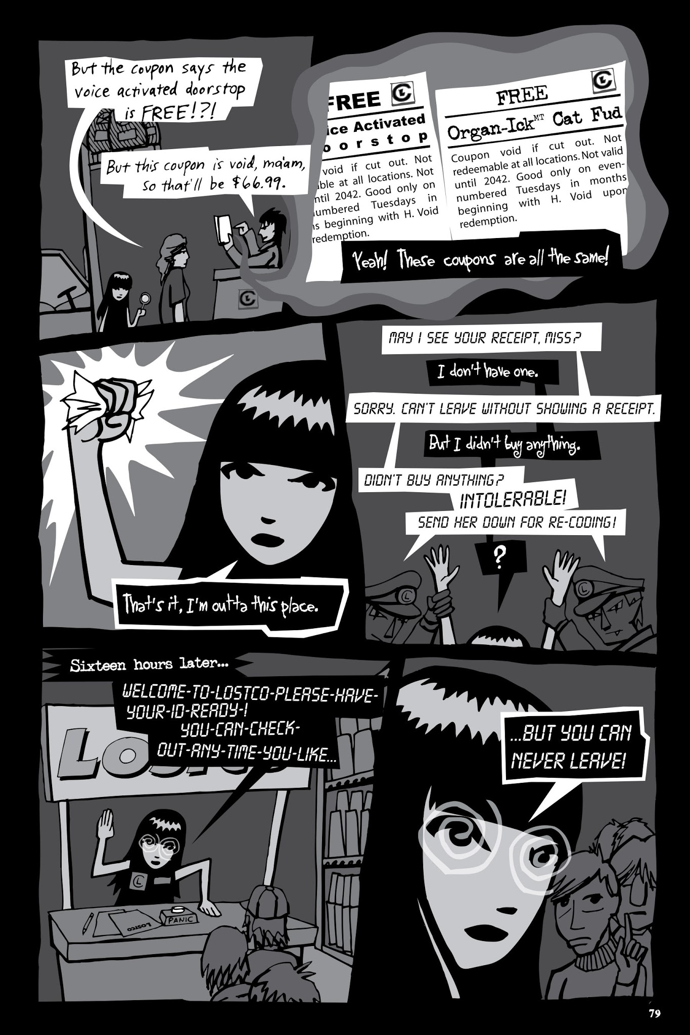 Read online The Complete Emily The Strange: All Things Strange comic -  Issue # TPB - 77