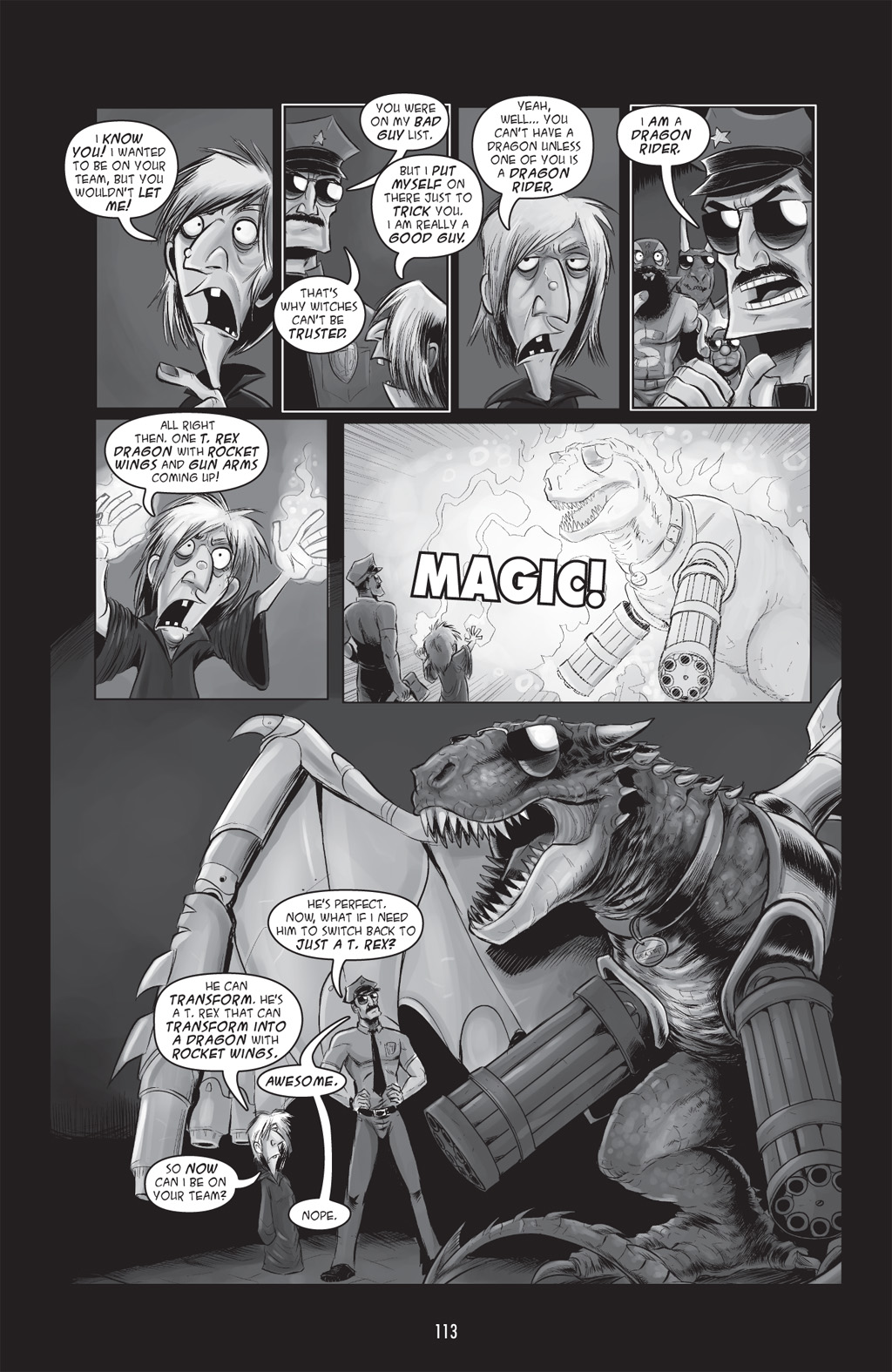Read online Axe Cop comic -  Issue # TPB 1 - 113