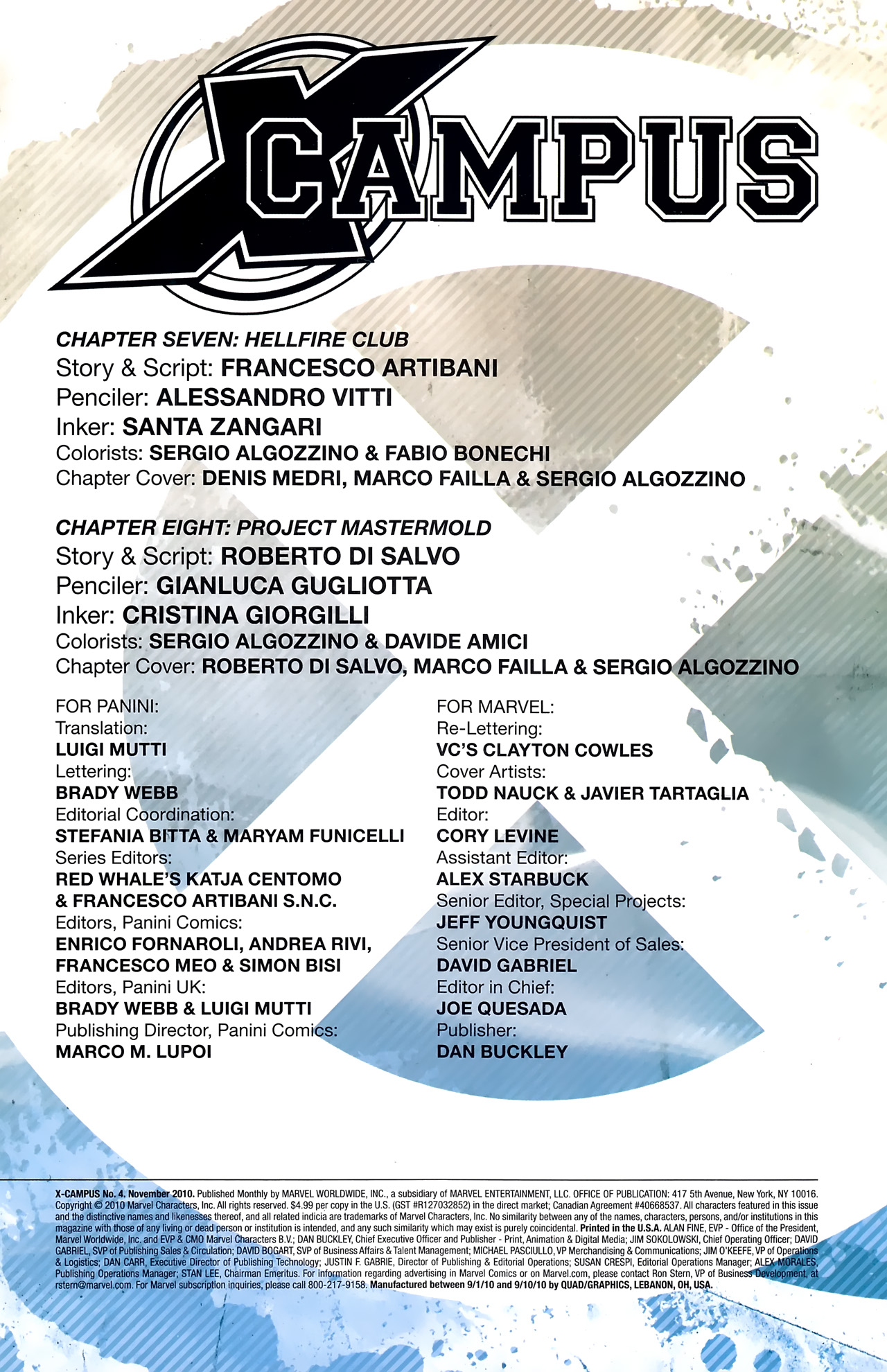 Read online X-Campus comic -  Issue #4 - 3