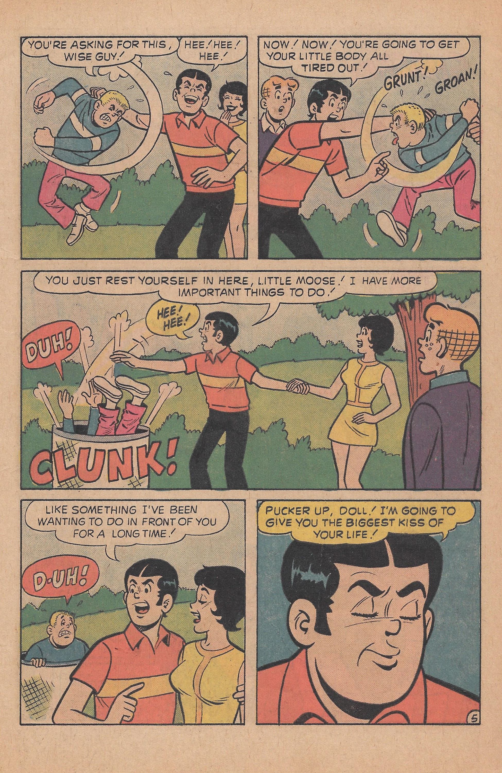 Read online Reggie and Me (1966) comic -  Issue #82 - 7