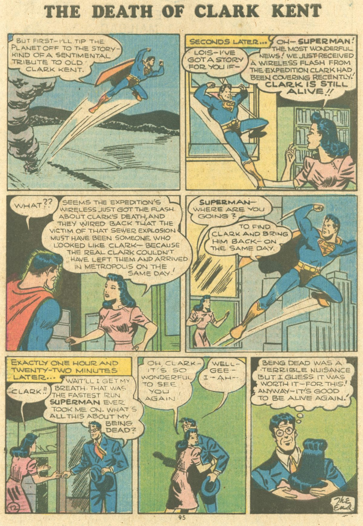 Read online Superman (1939) comic -  Issue #284 - 95
