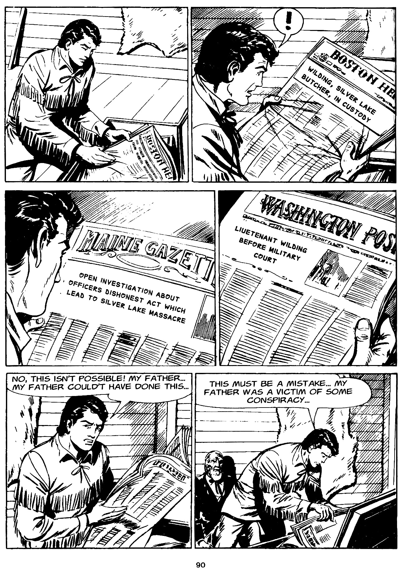 Read online Zenith gigante - Zagor gigante comic -  Issue #1 - 92