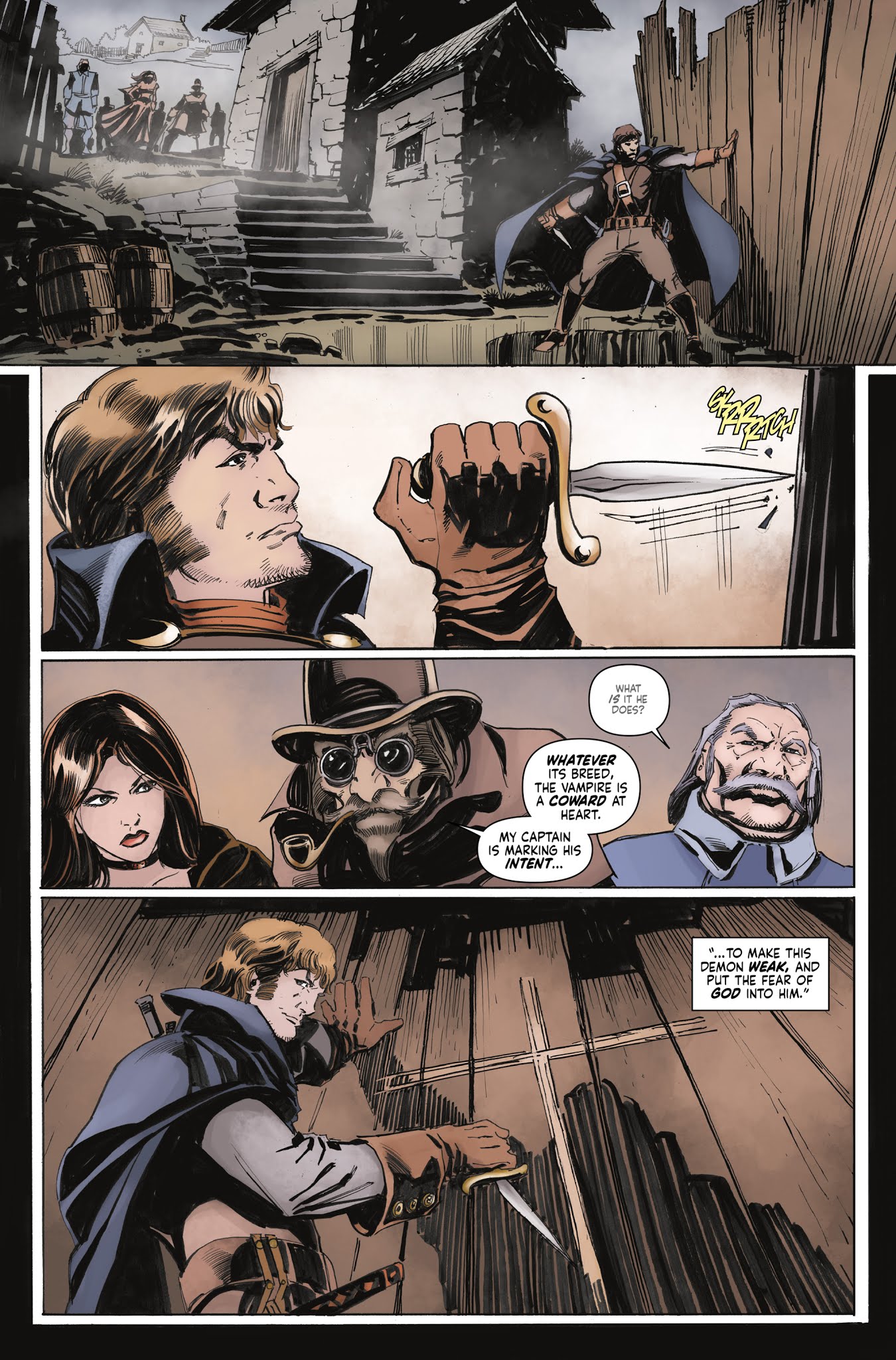 Read online Captain Kronos - Vampire Hunter comic -  Issue #1 - 23