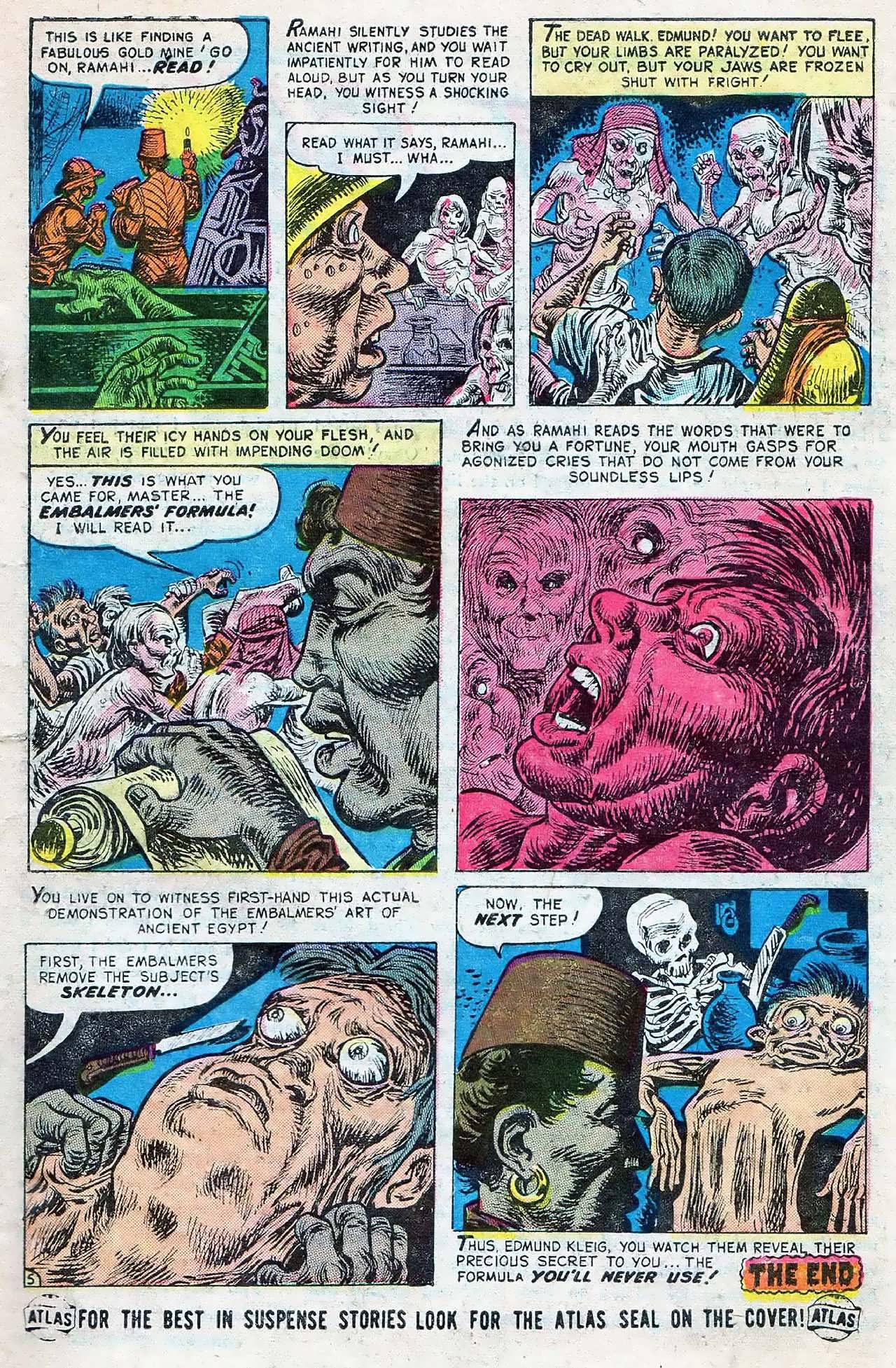 Read online Mystic (1951) comic -  Issue #22 - 7