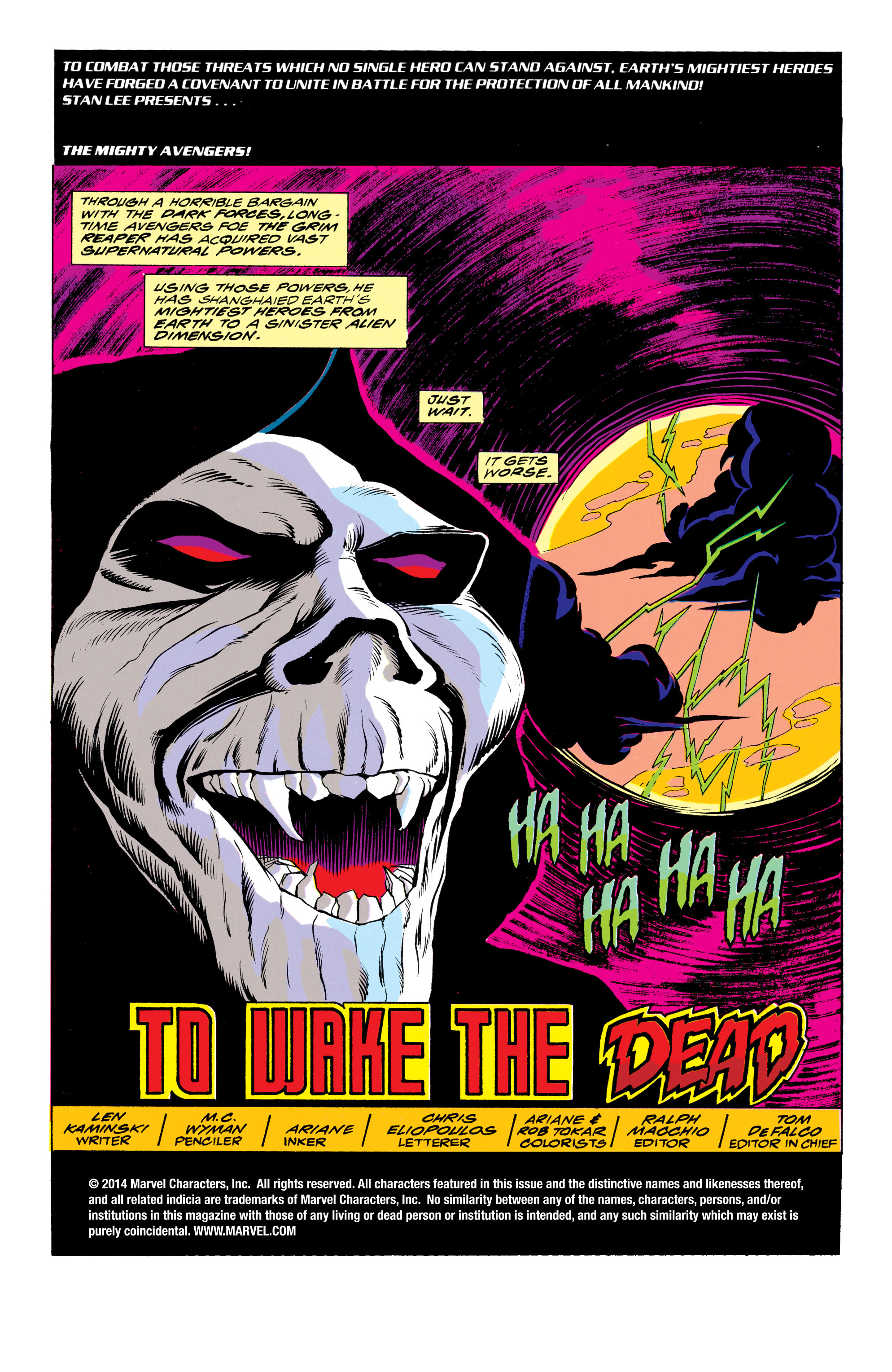 Read online The Avengers (1963) comic -  Issue #353 - 2