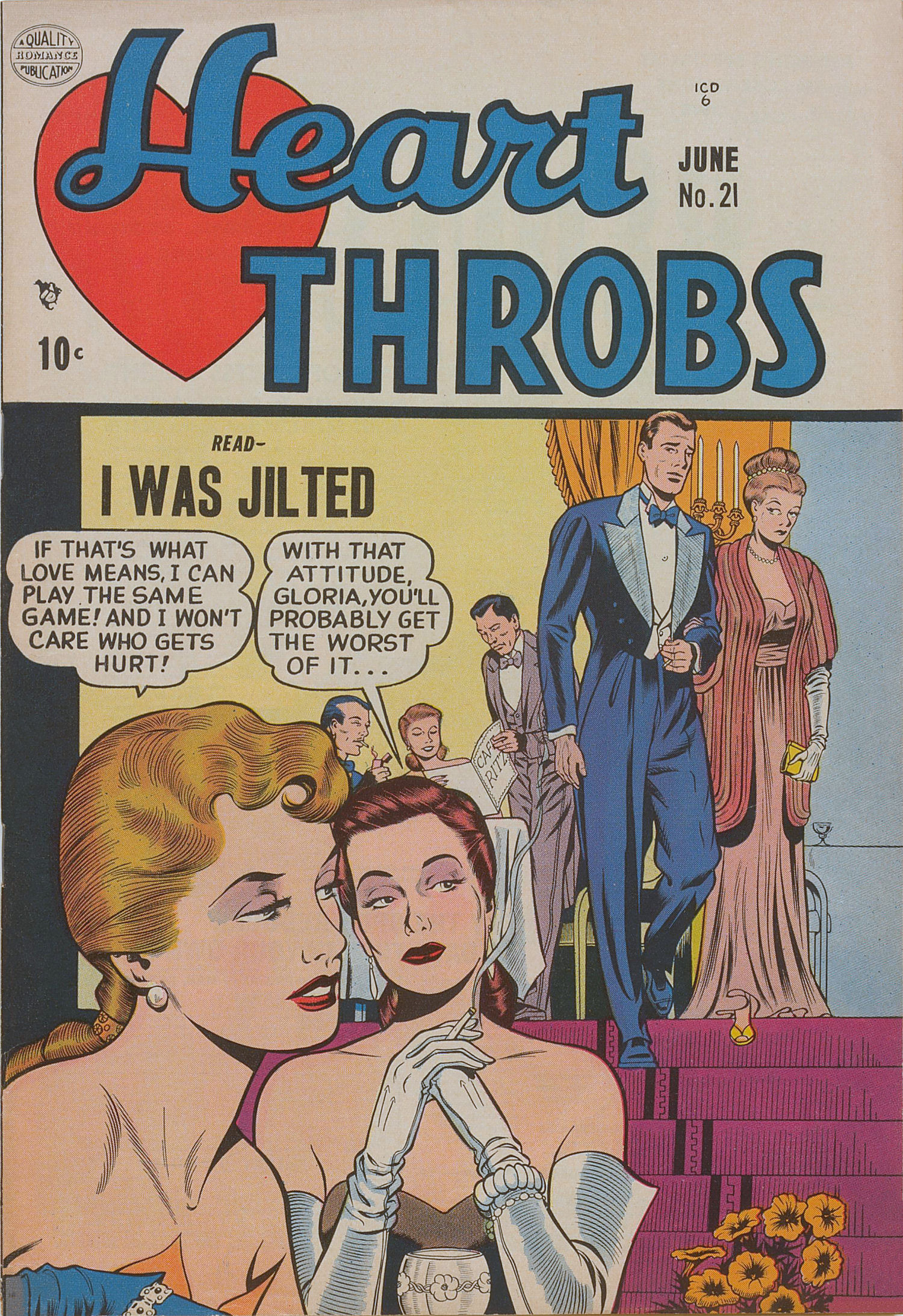 Read online Heart Throbs comic -  Issue #21 - 1