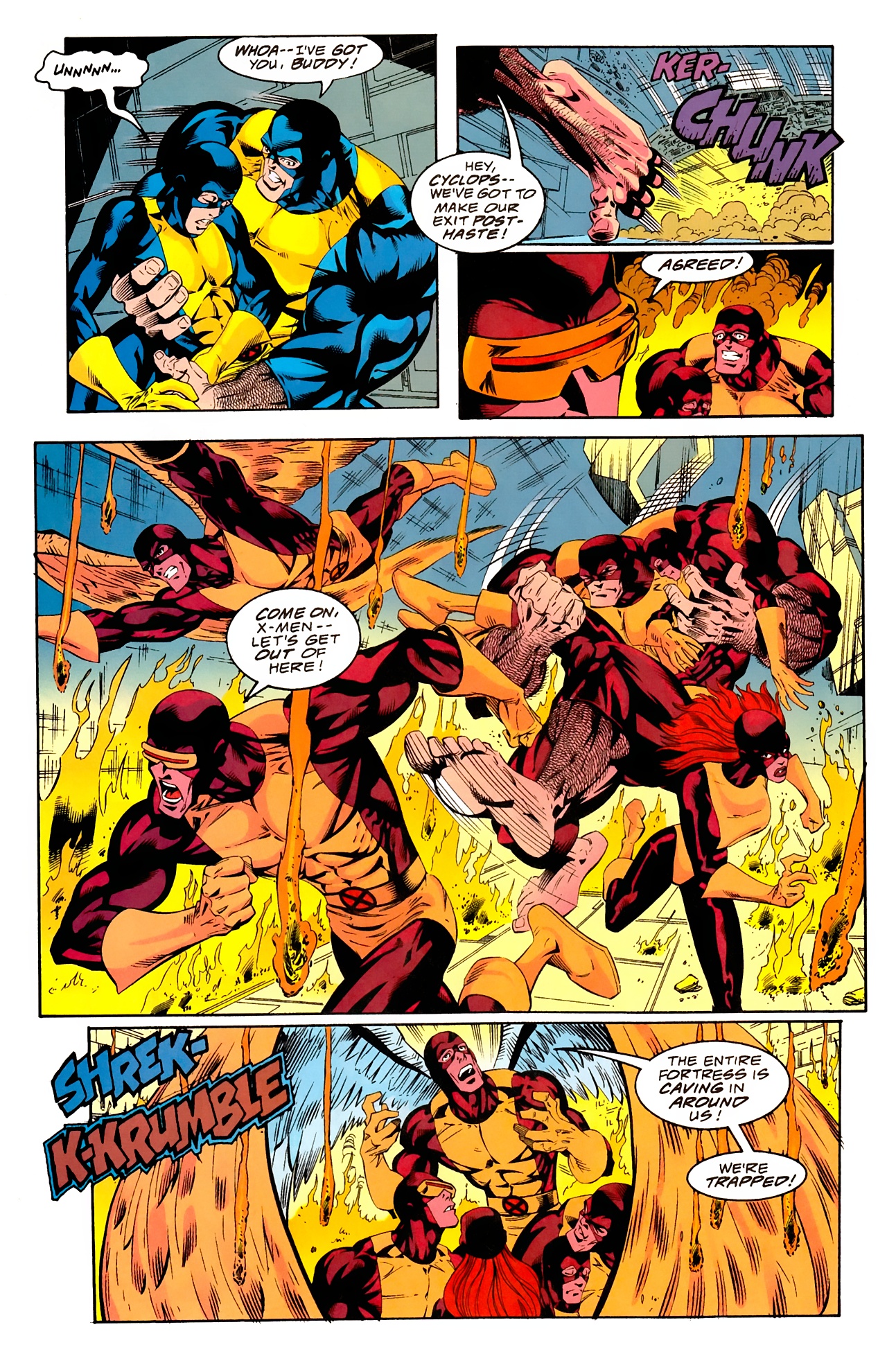 Read online Professor Xavier and the X-Men comic -  Issue #18 - 17