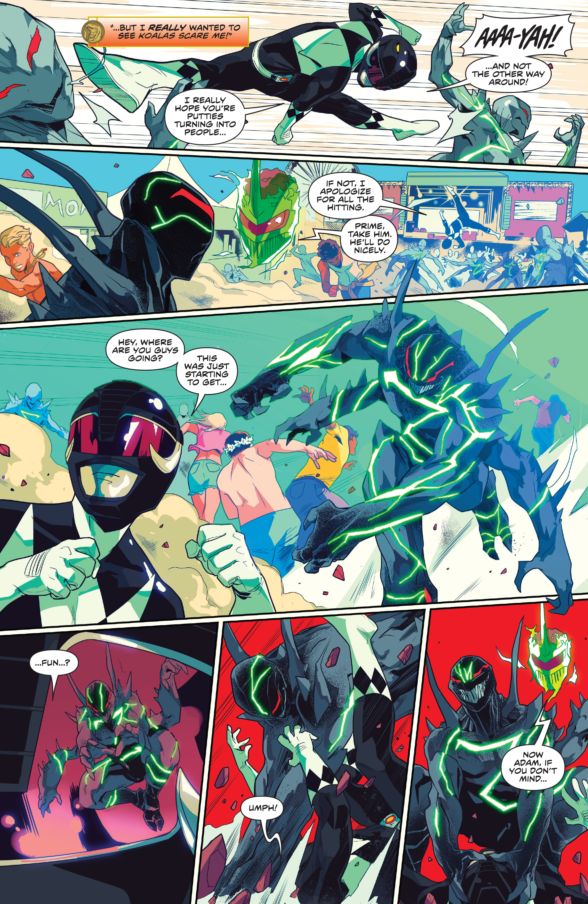 Read online Mighty Morphin comic -  Issue #3 - 7