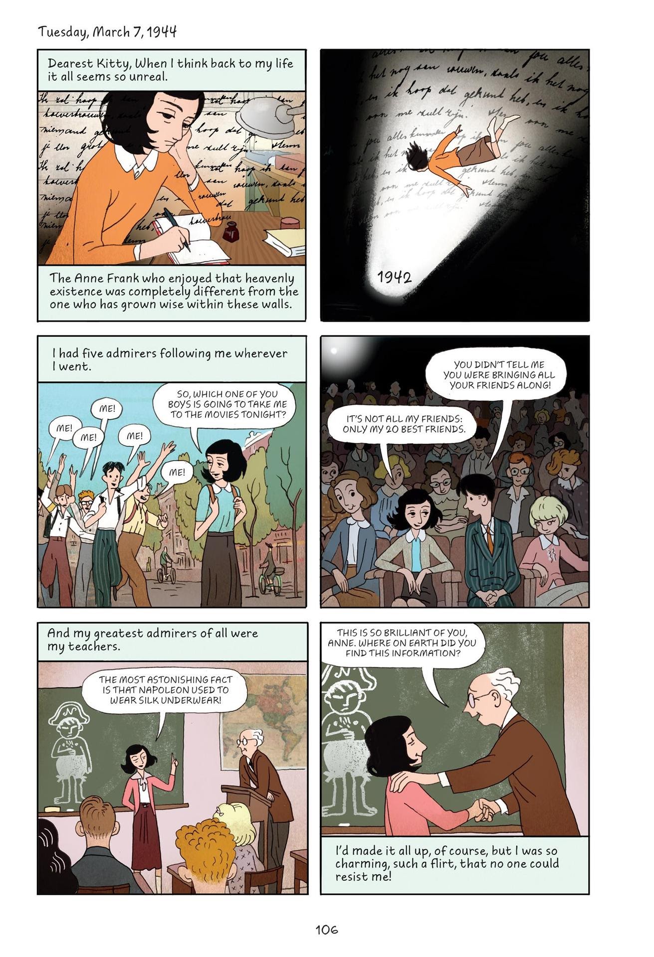 Read online Anne Frank’s Diary: The Graphic Adaptation comic -  Issue # TPB - 105