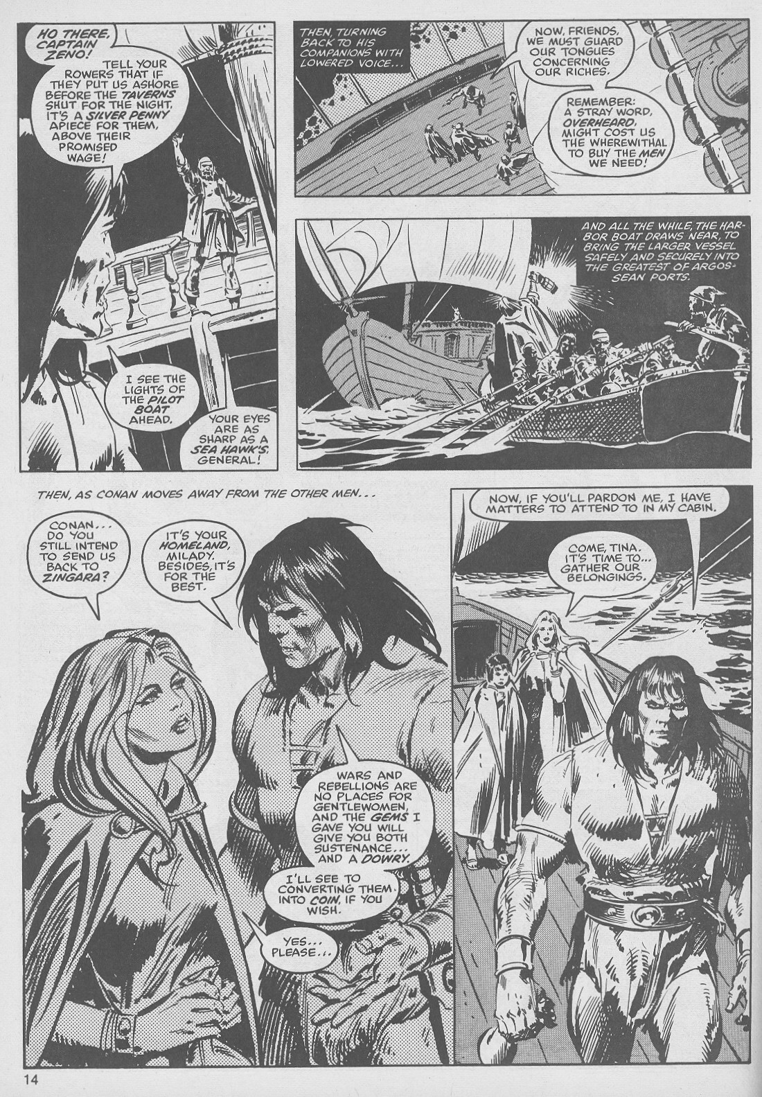 Read online The Savage Sword Of Conan comic -  Issue #49 - 14