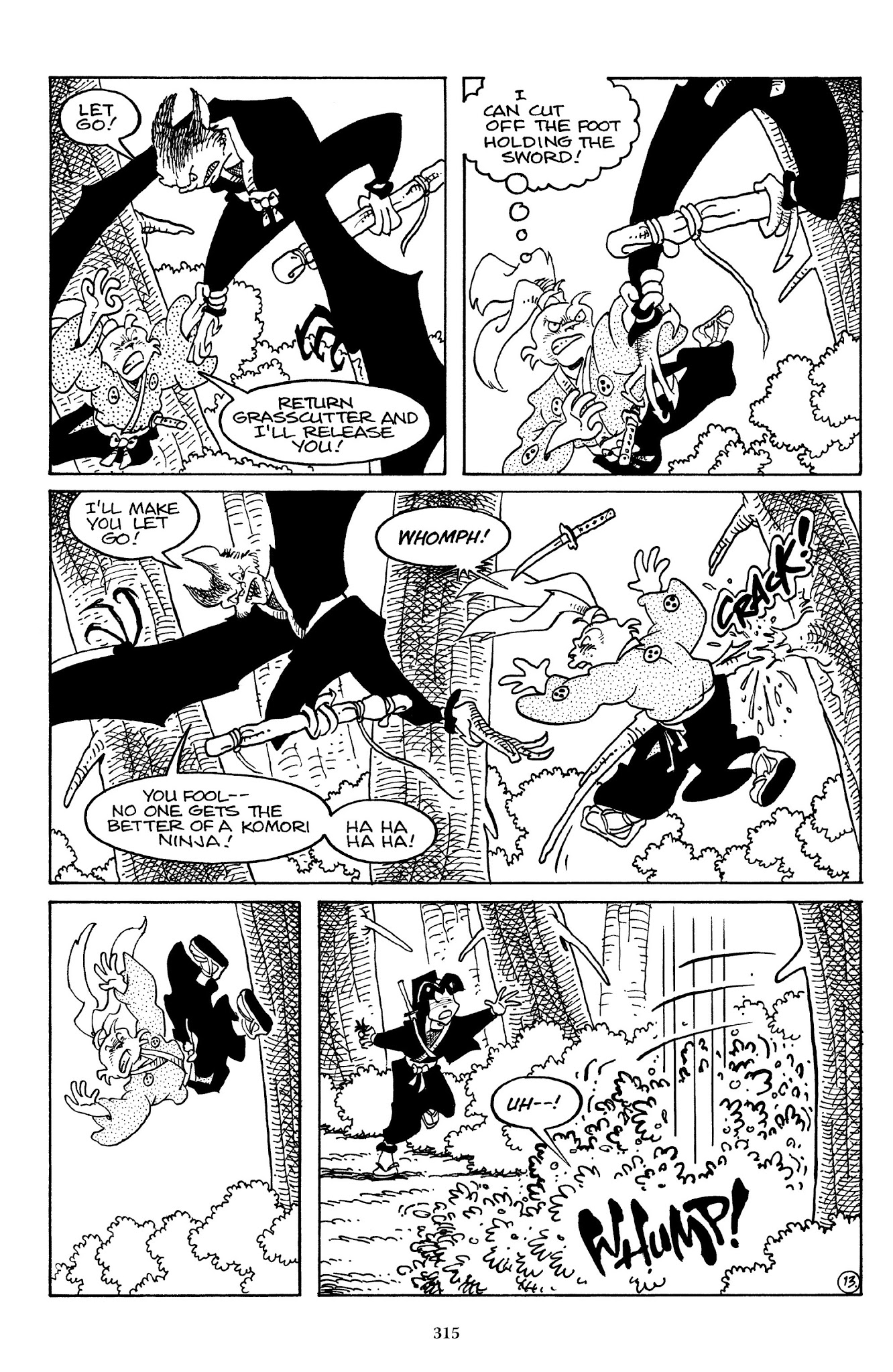 Read online The Usagi Yojimbo Saga comic -  Issue # TPB 3 - 311