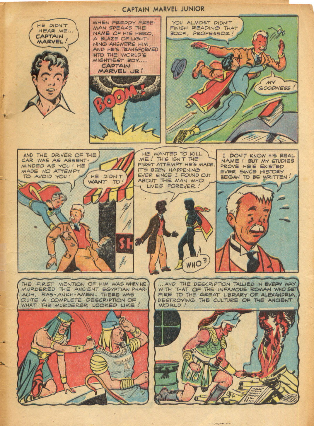 Read online Captain Marvel, Jr. comic -  Issue #54 - 5