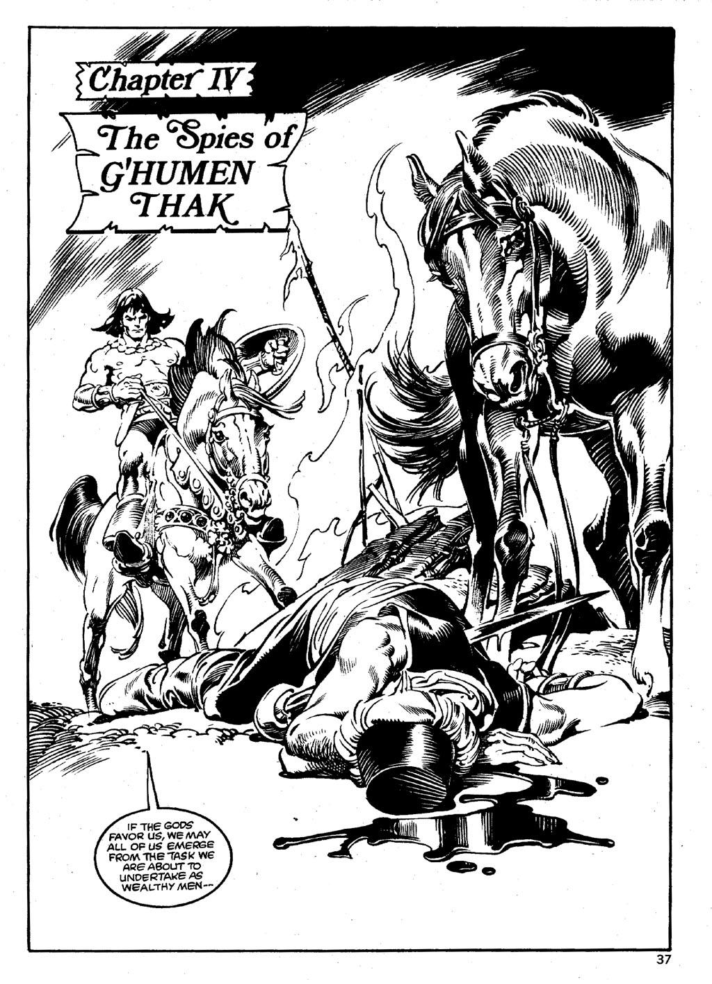 Read online The Savage Sword Of Conan comic -  Issue #85 - 37
