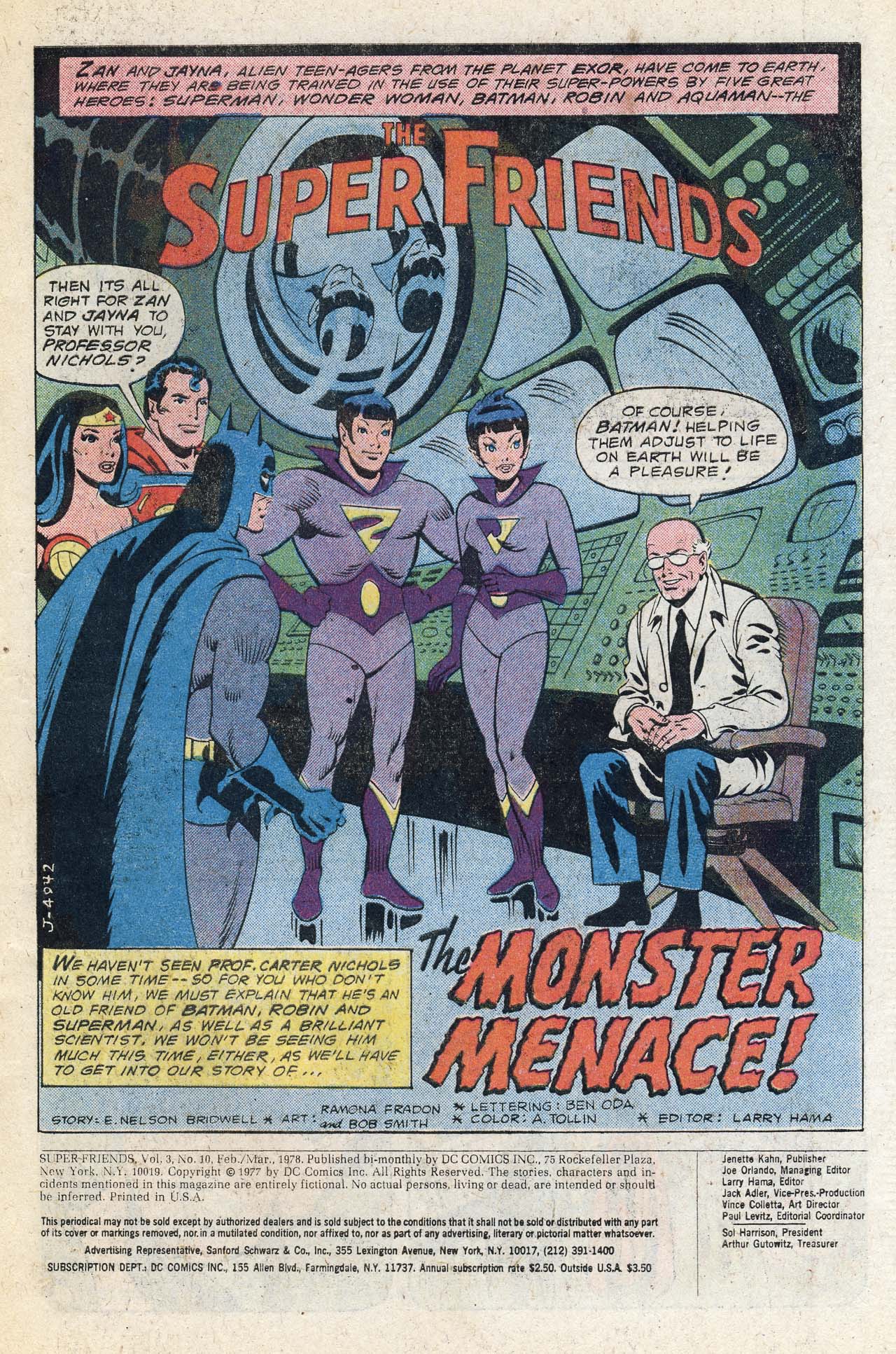 The Super Friends Issue #10 #10 - English 3