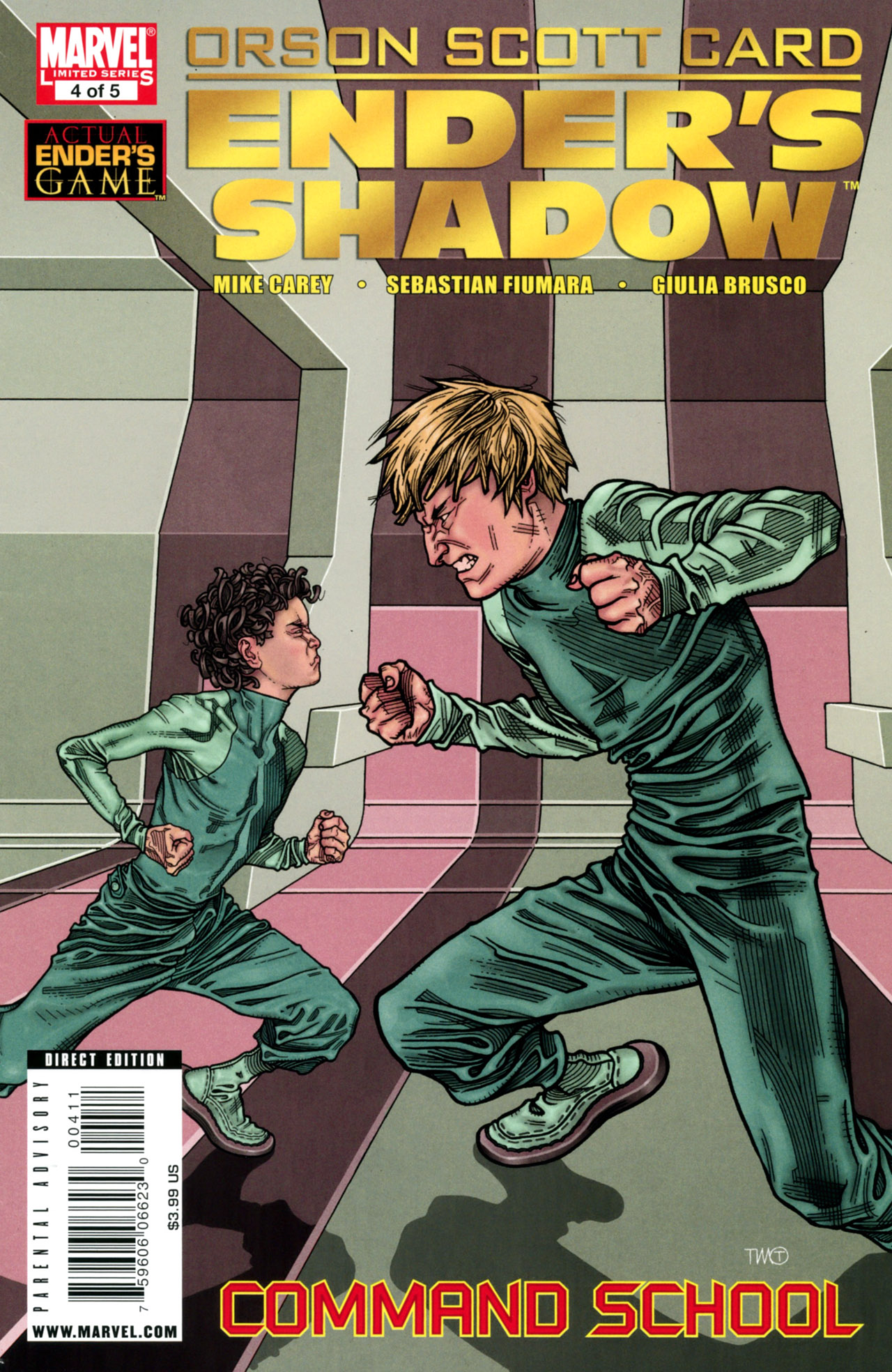 Read online Ender's Shadow: Command School comic -  Issue #4 - 1