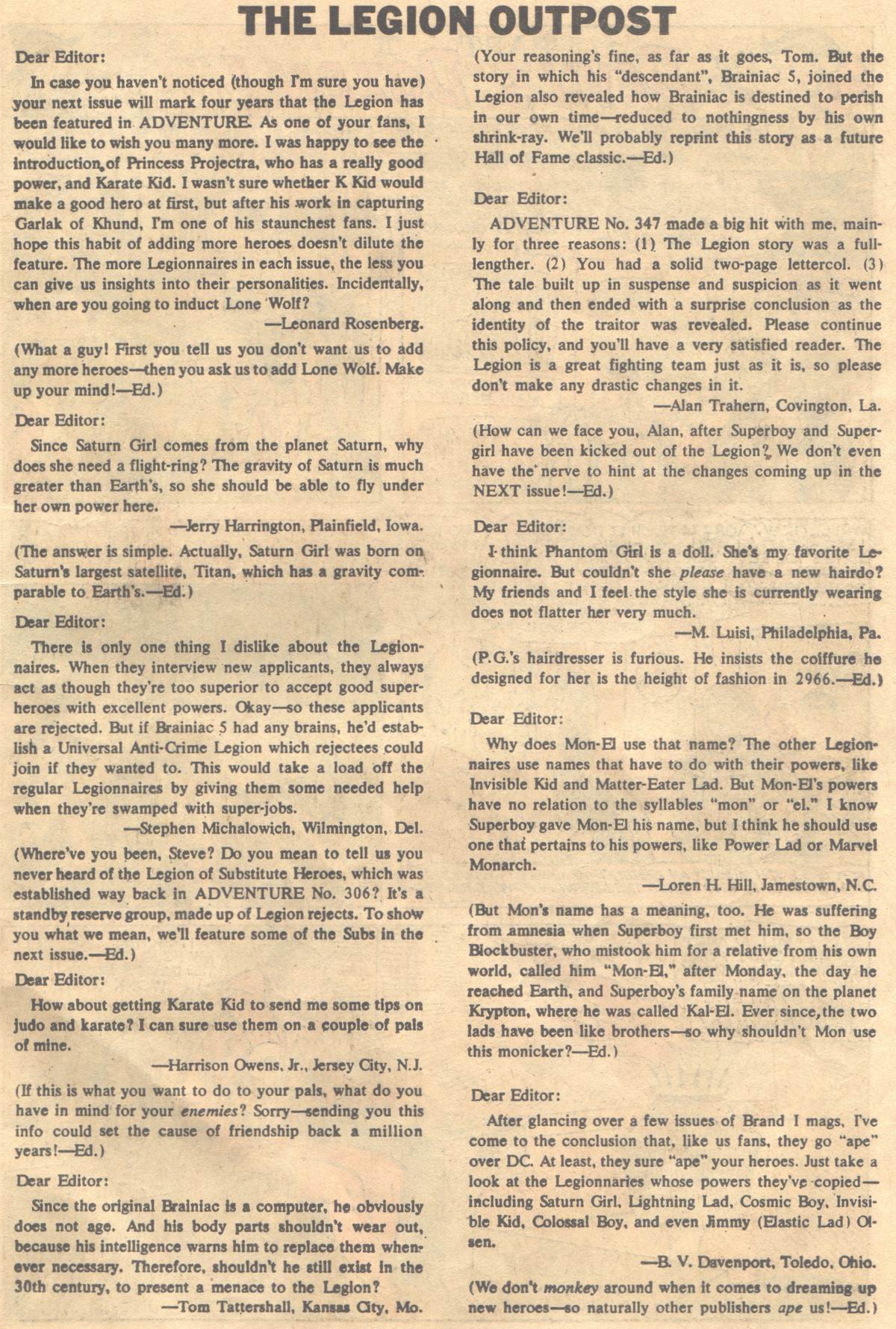 Read online Adventure Comics (1938) comic -  Issue #350 - 19