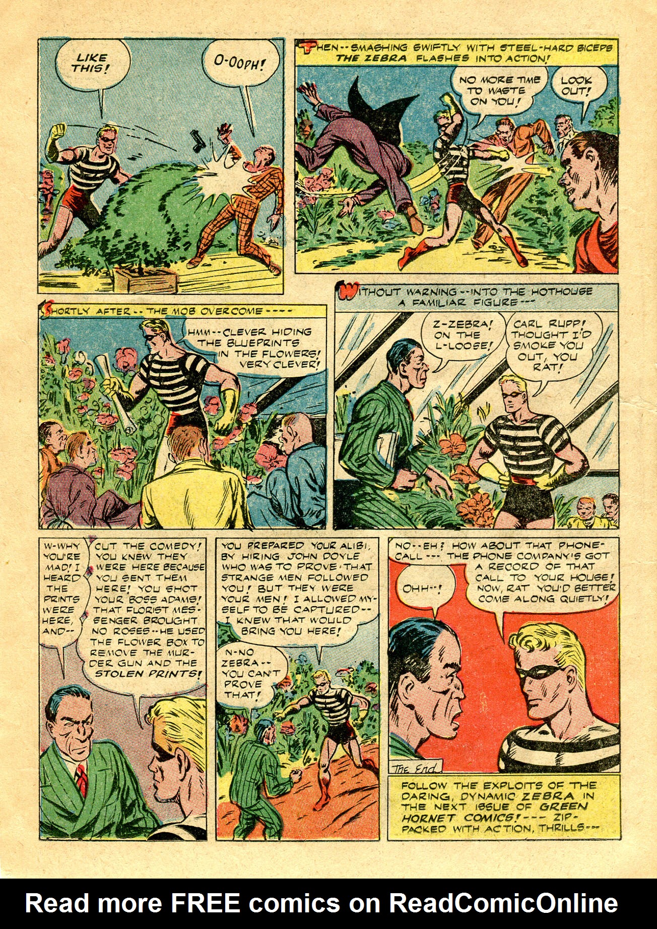 Read online Green Hornet Comics comic -  Issue #15 - 16