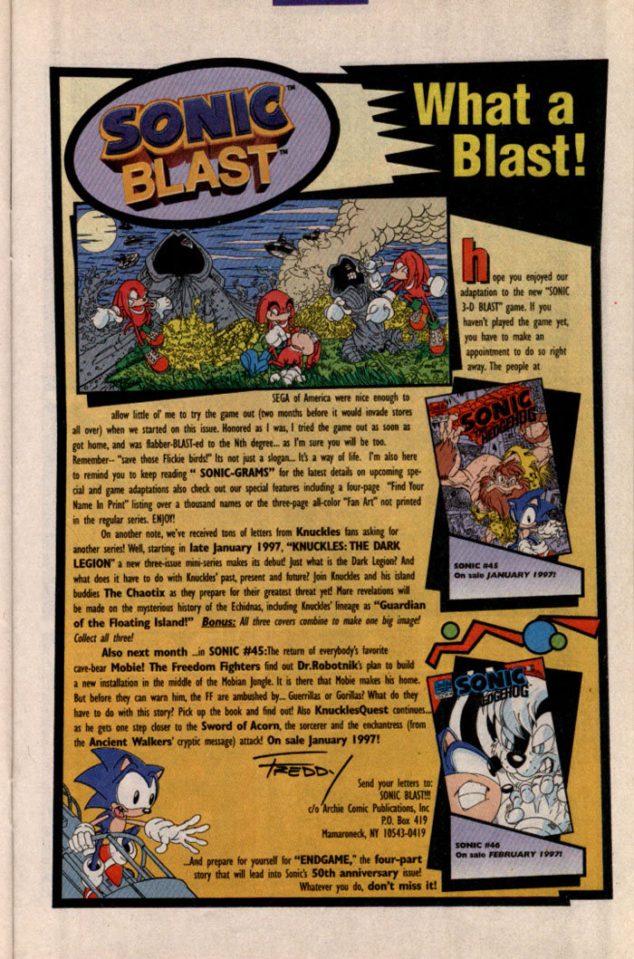 Read online Sonic Blast Special comic -  Issue # Full - 27