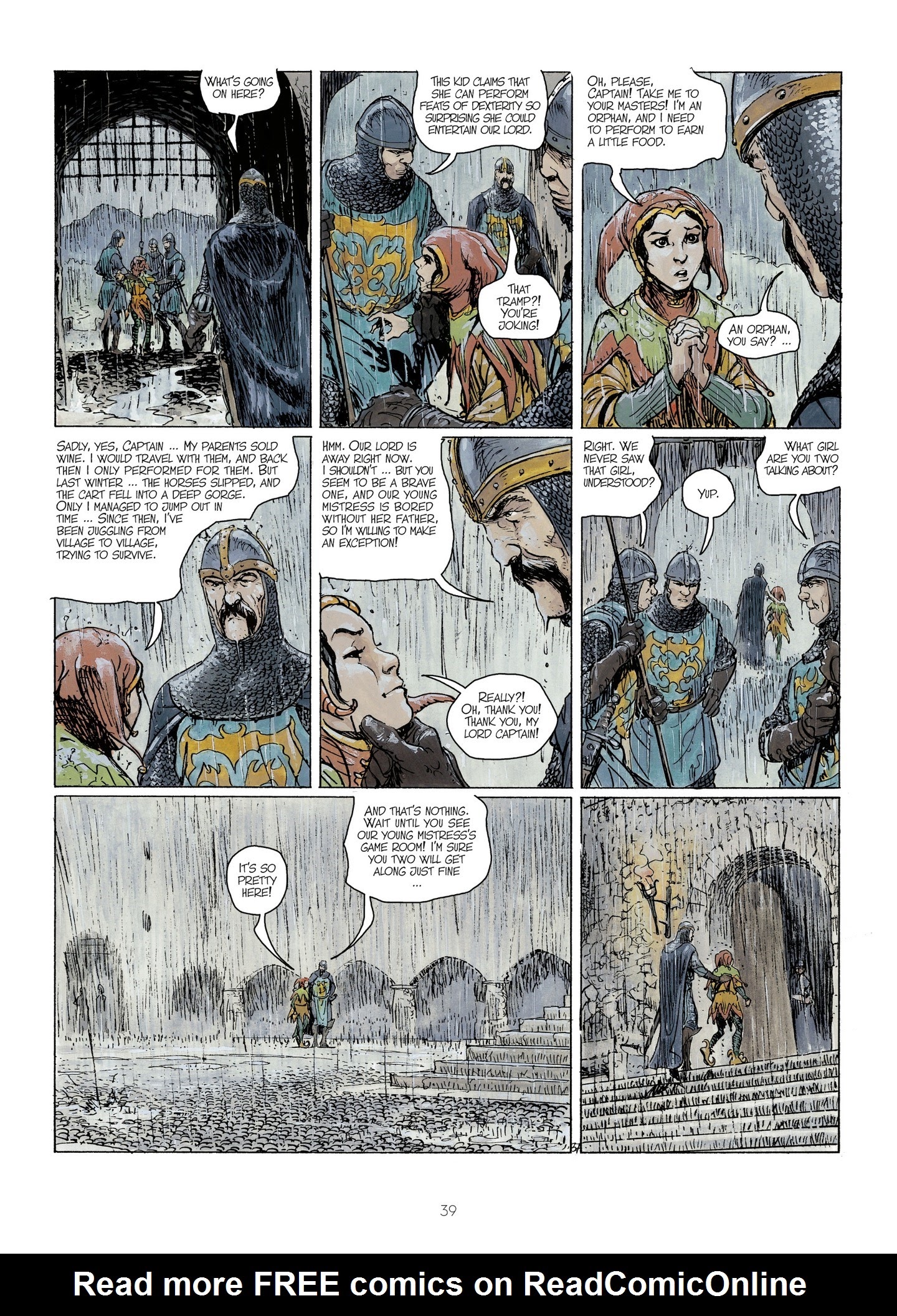 Read online Thorgal - Kriss of Valnor: I Forget Nothing! comic -  Issue # Full - 41