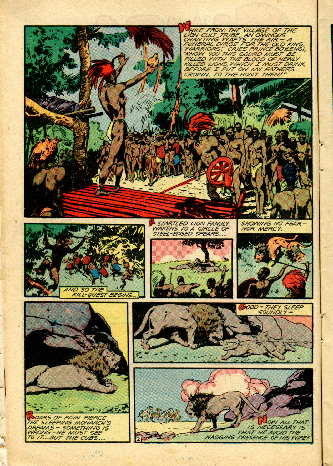 Read online Jungle Comics comic -  Issue #95 - 15