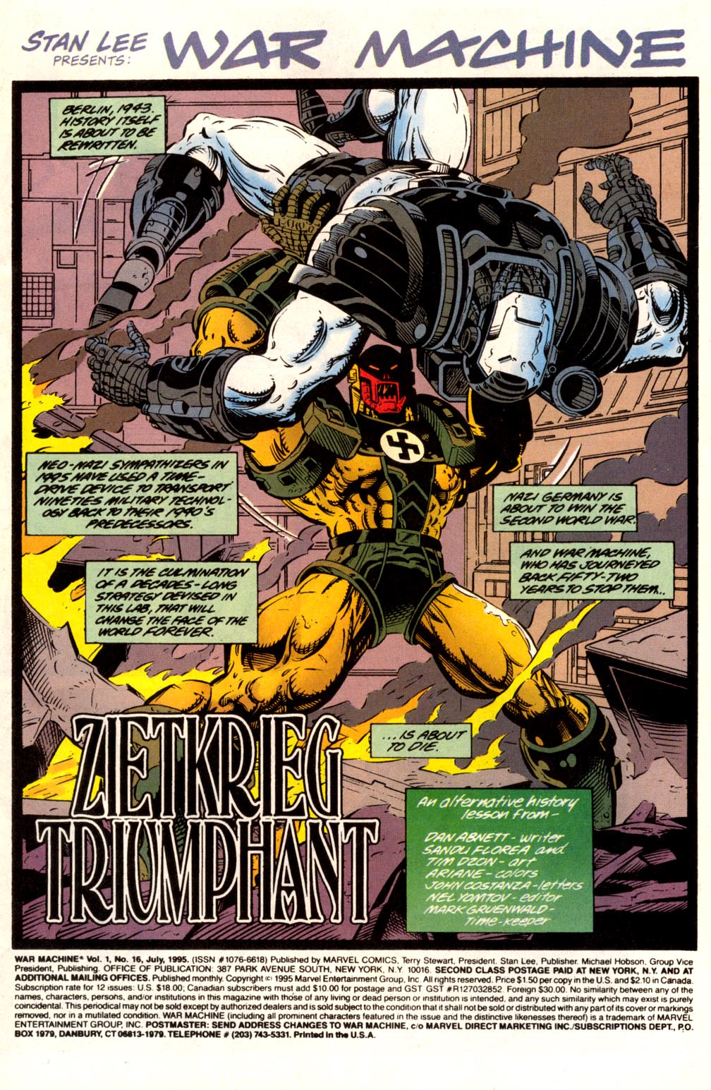 Read online War Machine (1994) comic -  Issue #16 - 2