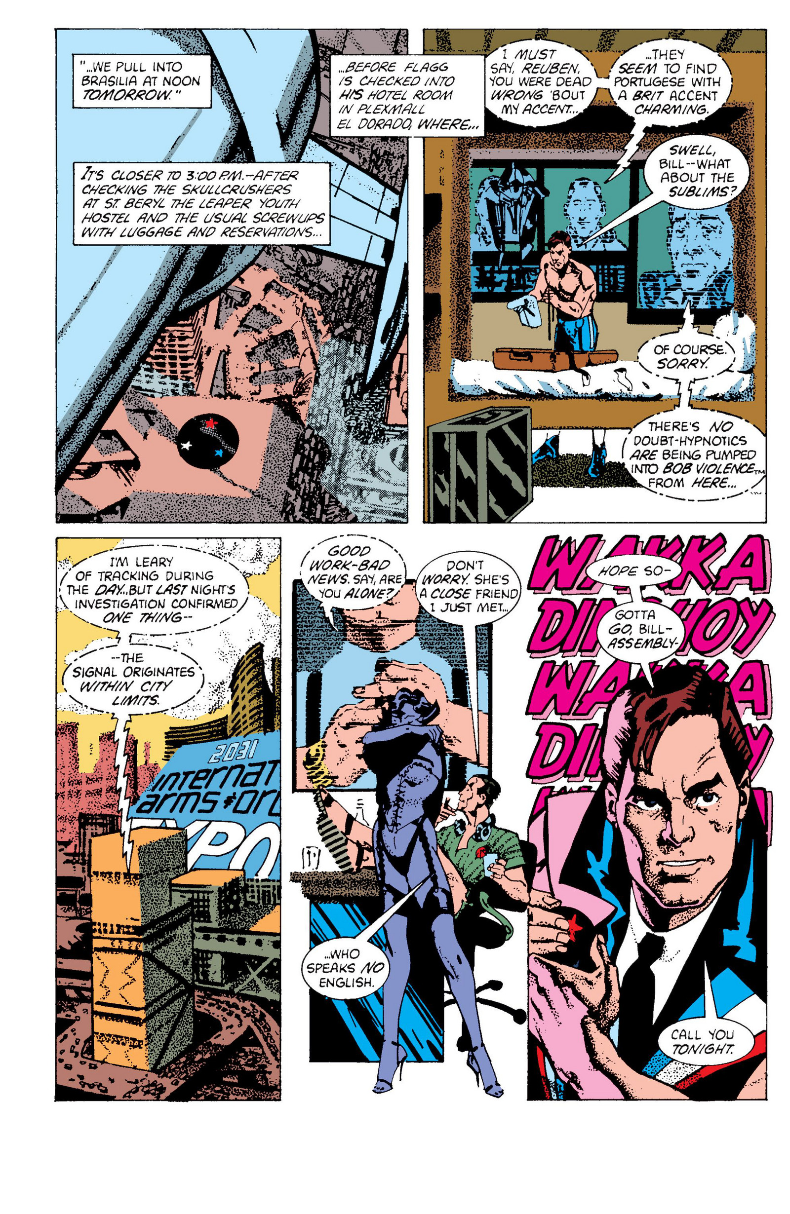 Read online American Flagg! comic -  Issue # _Definitive Collection (Part 2) - 61