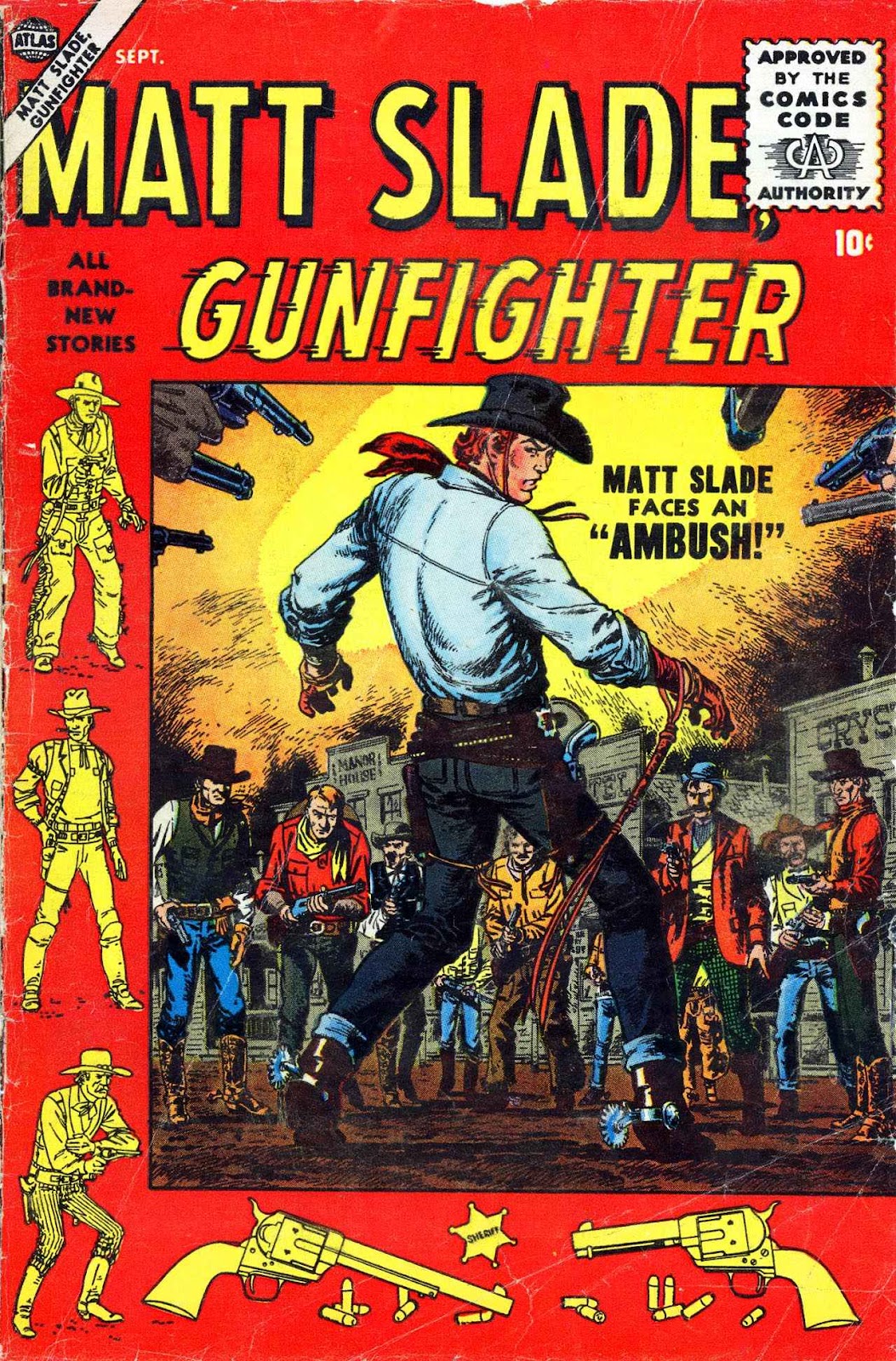Matt Slade, Gunfighter issue 3 - Page 1