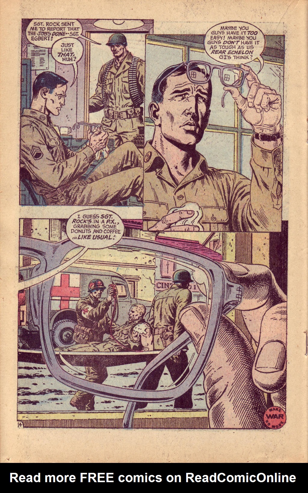 Read online Our Army at War (1952) comic -  Issue #255 - 18