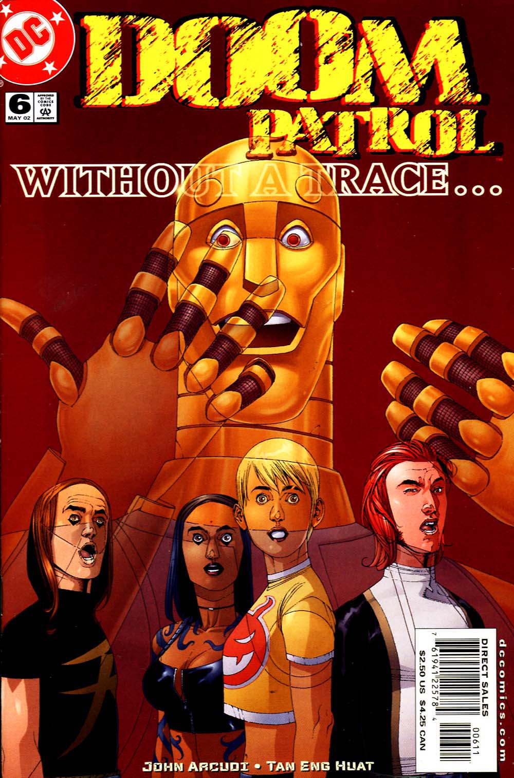 Read online Doom Patrol (2001) comic -  Issue #6 - 1
