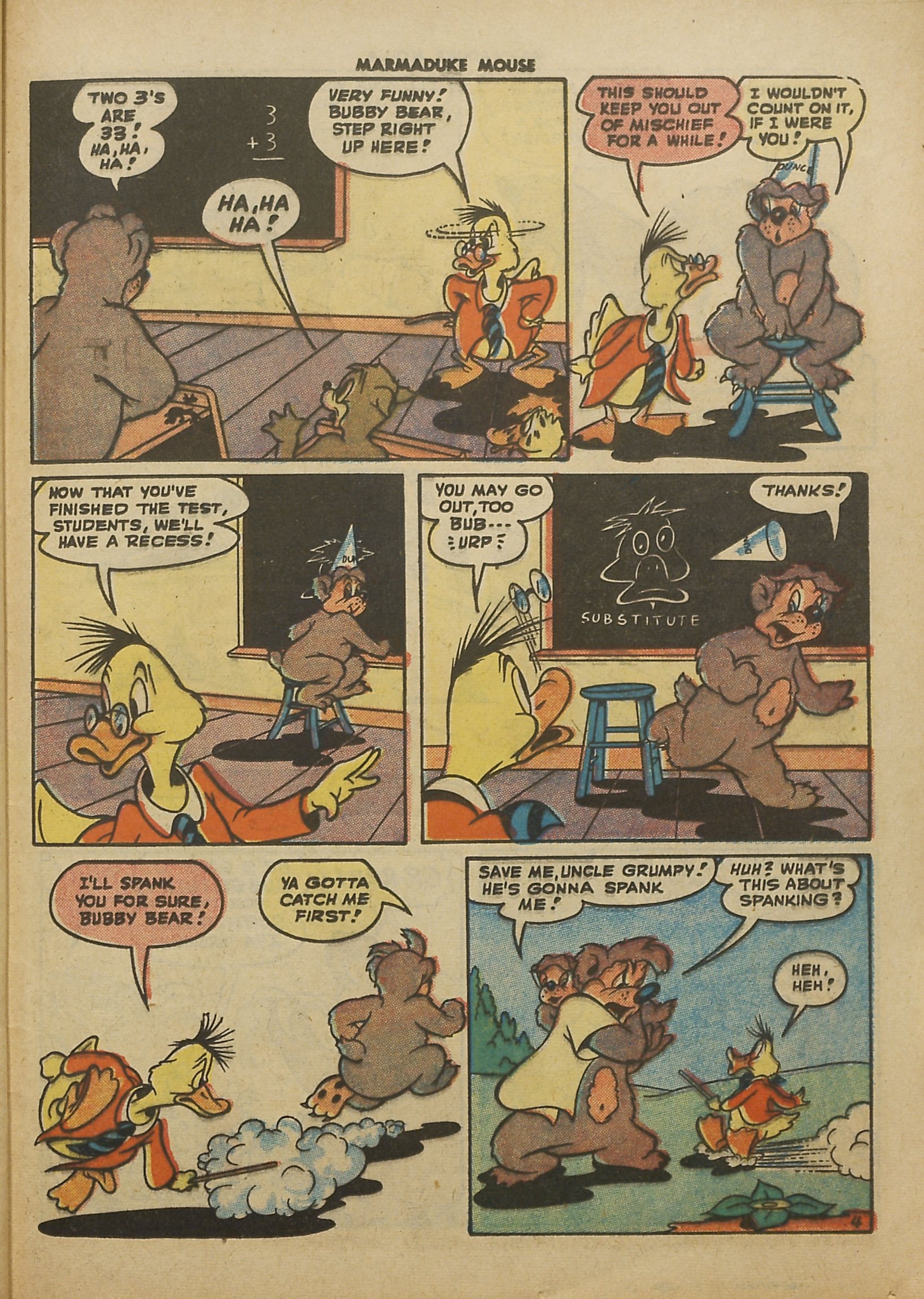 Read online Marmaduke Mouse comic -  Issue #9 - 35