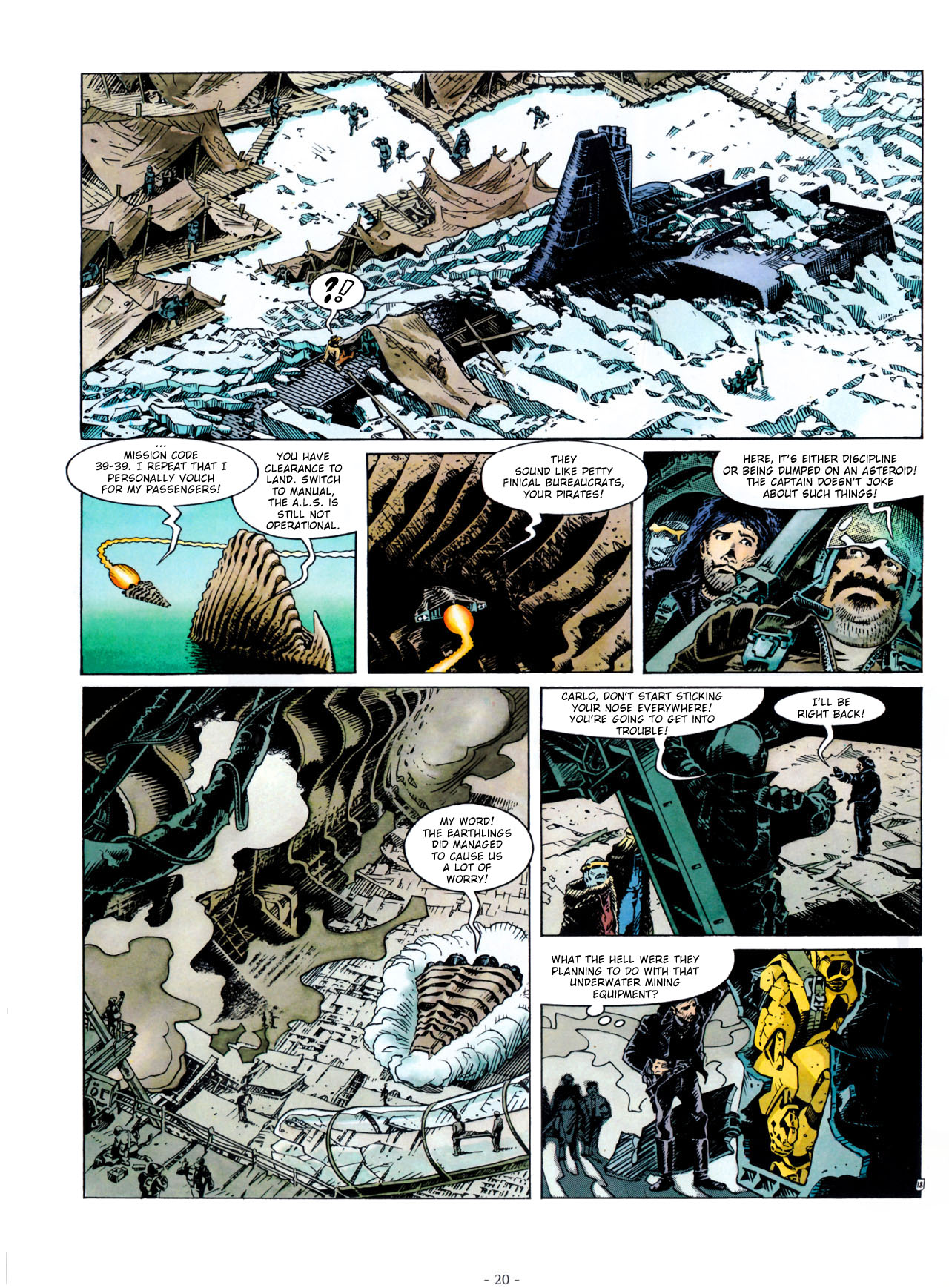 Read online Aquablue comic -  Issue #3 - 21