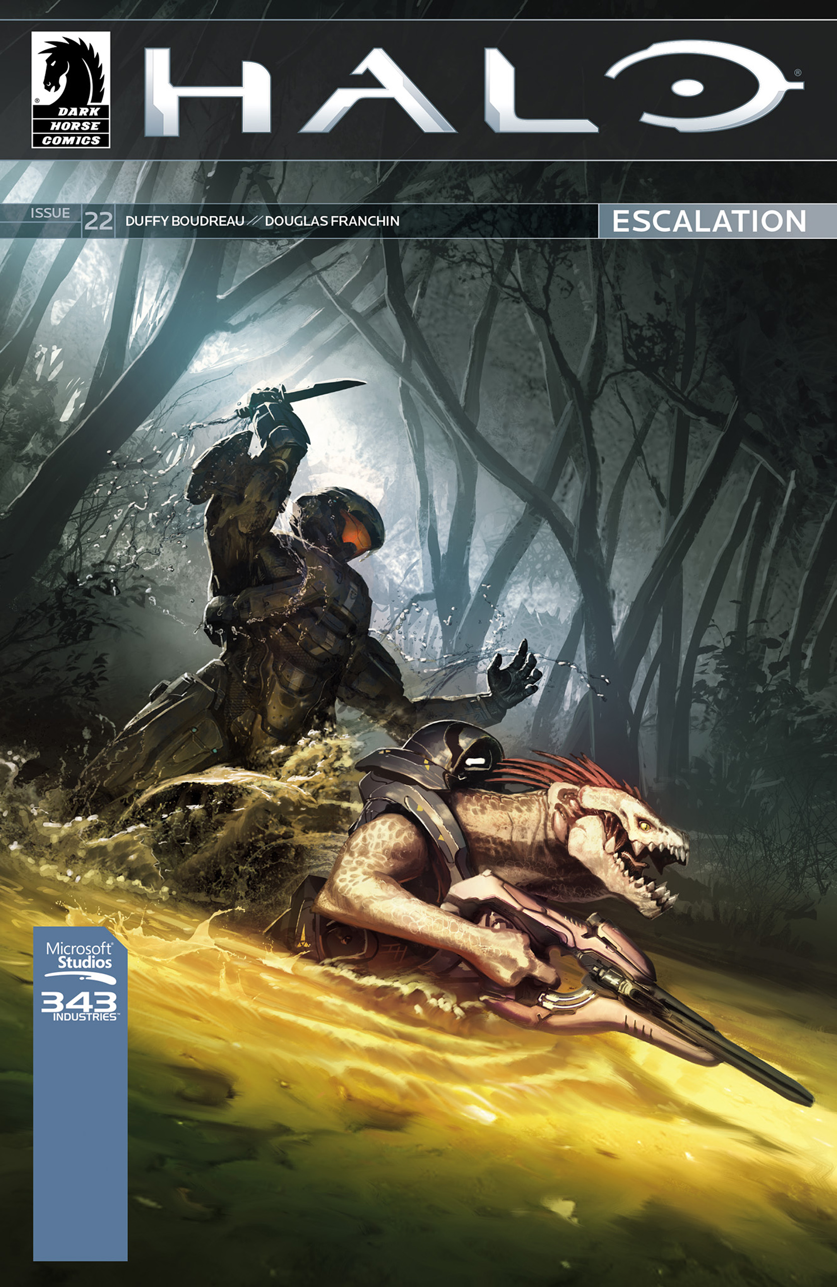 Read online Halo: Escalation comic -  Issue #22 - 1