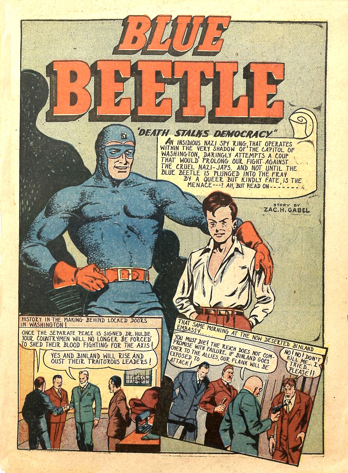 Read online The Blue Beetle comic -  Issue #26 - 3