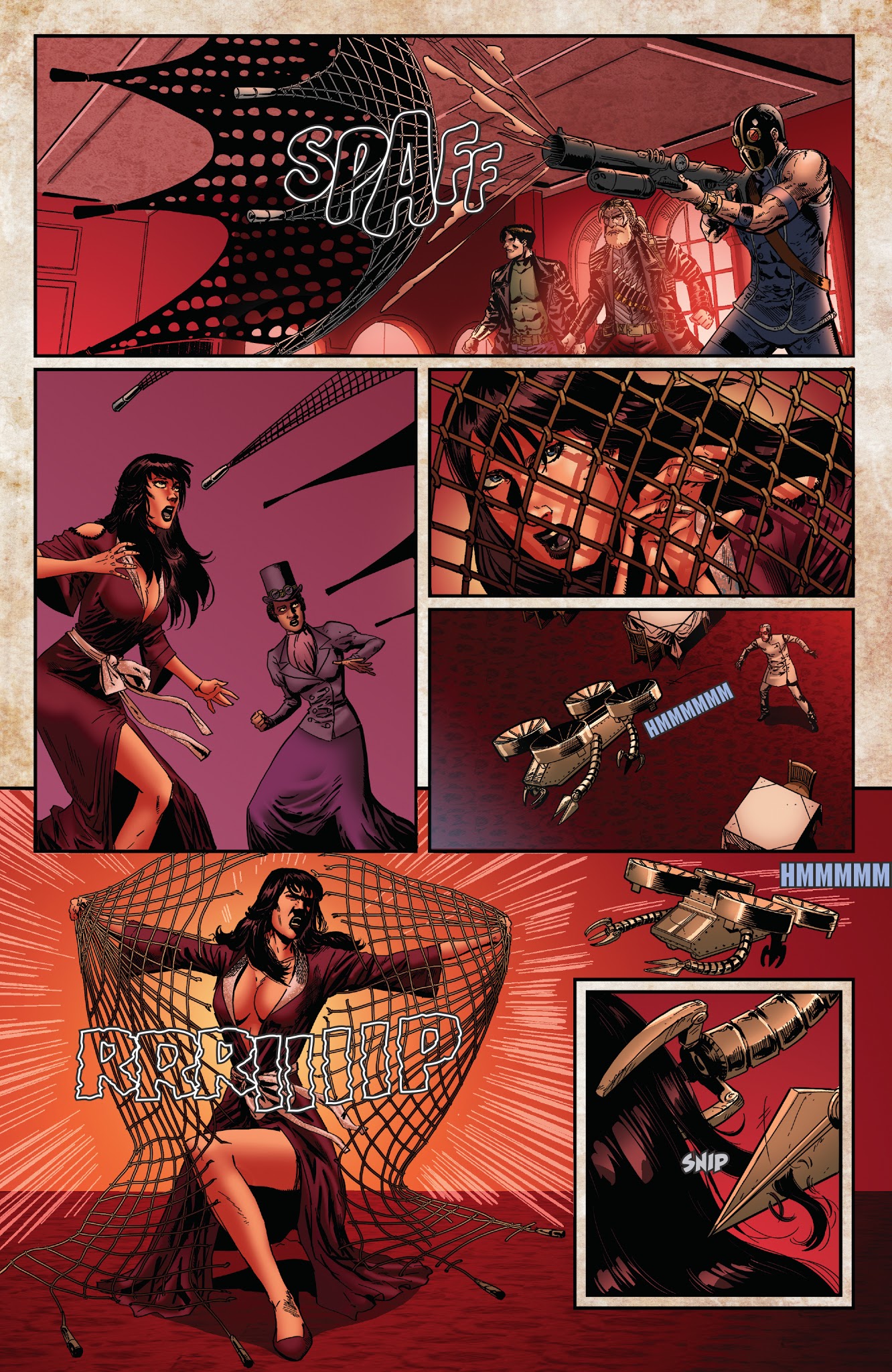 Read online Legenderry: Vampirella comic -  Issue # _TPB - 66