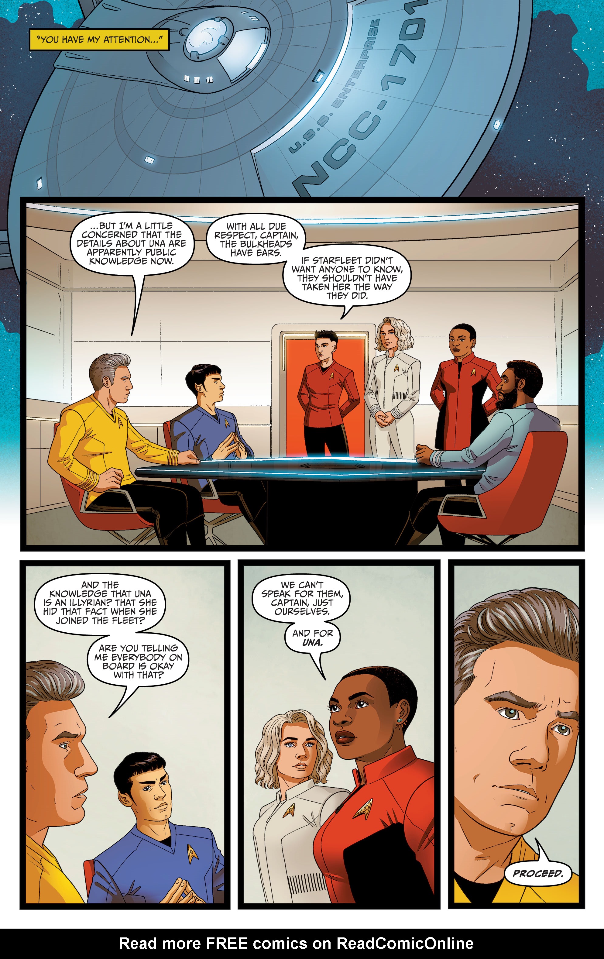 Read online Star Trek: Strange New Worlds - The Illyrian Enigma comic -  Issue #1 - 10