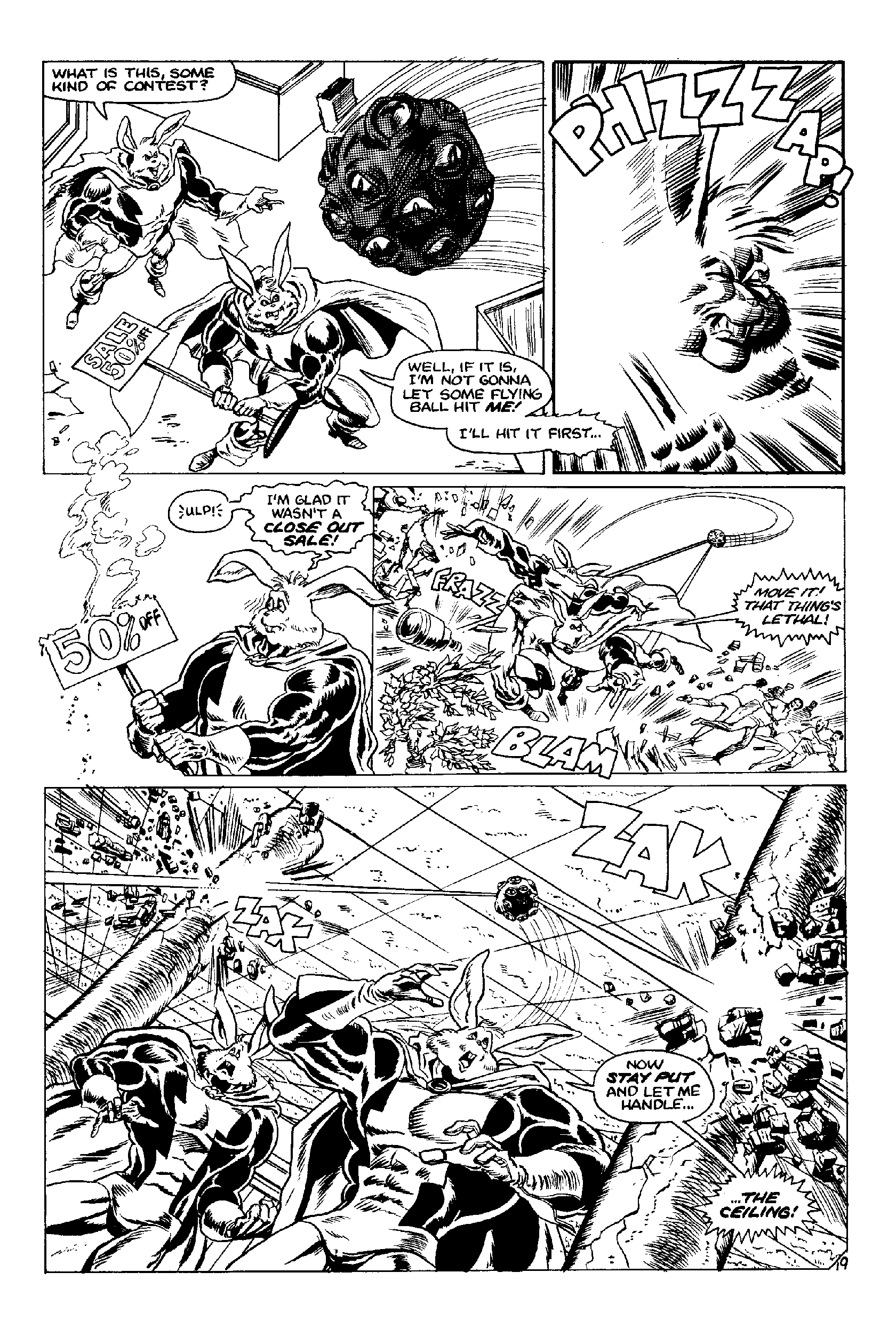 Read online Thunderbunny comic -  Issue #6 - 21