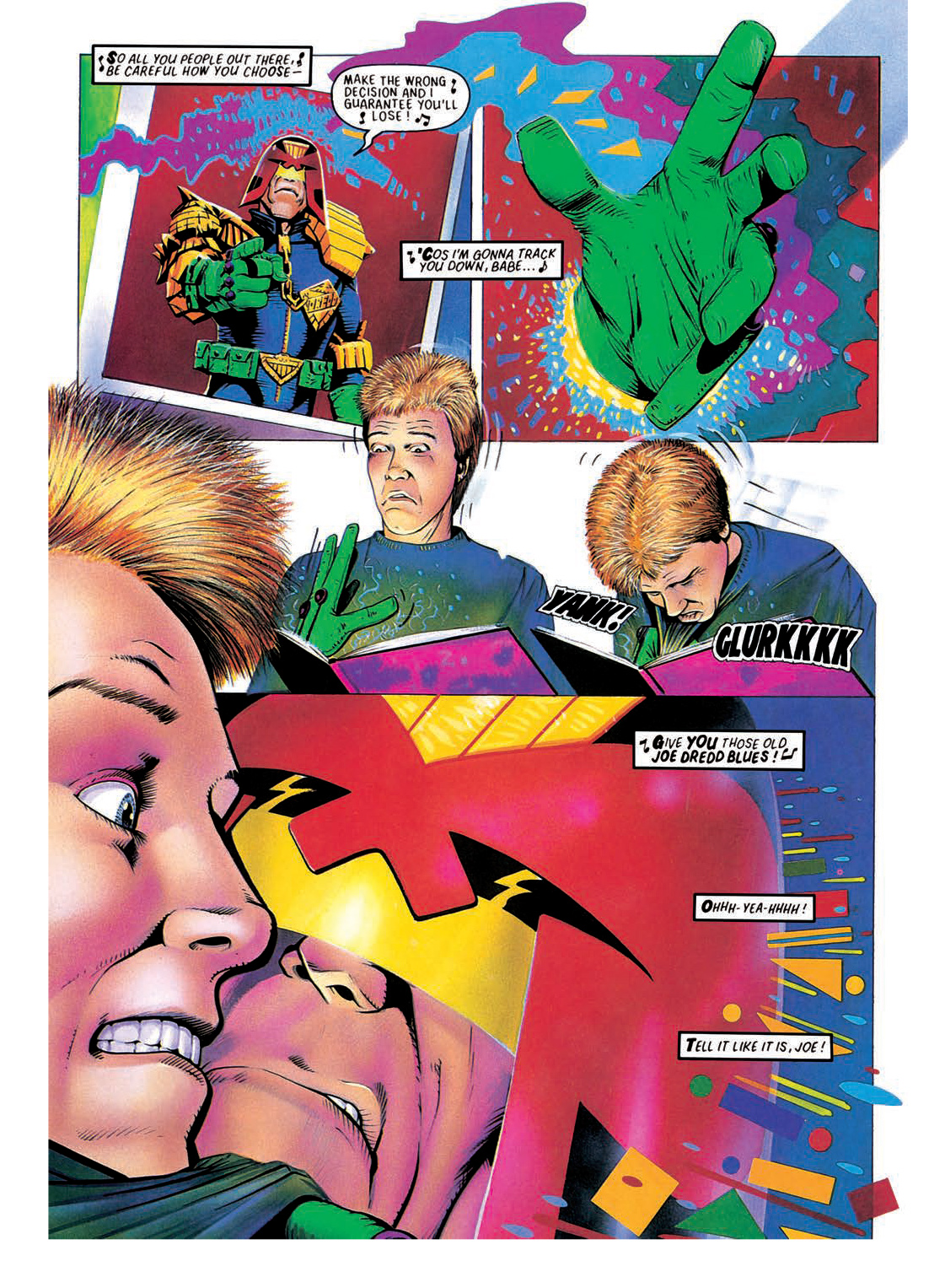 Read online Judge Dredd: The Restricted Files comic -  Issue # TPB 2 - 186