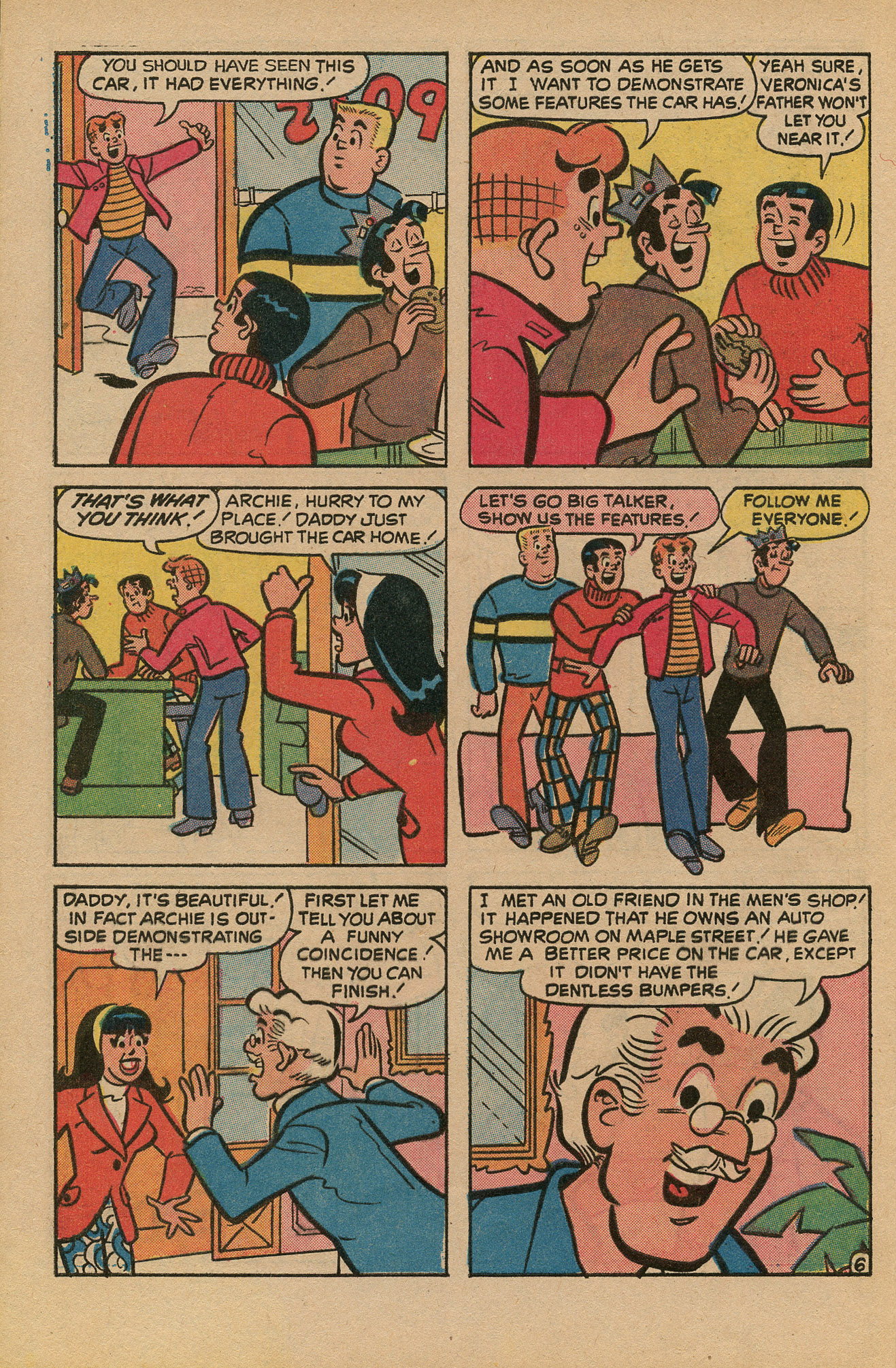 Read online Archie's TV Laugh-Out comic -  Issue #12 - 48