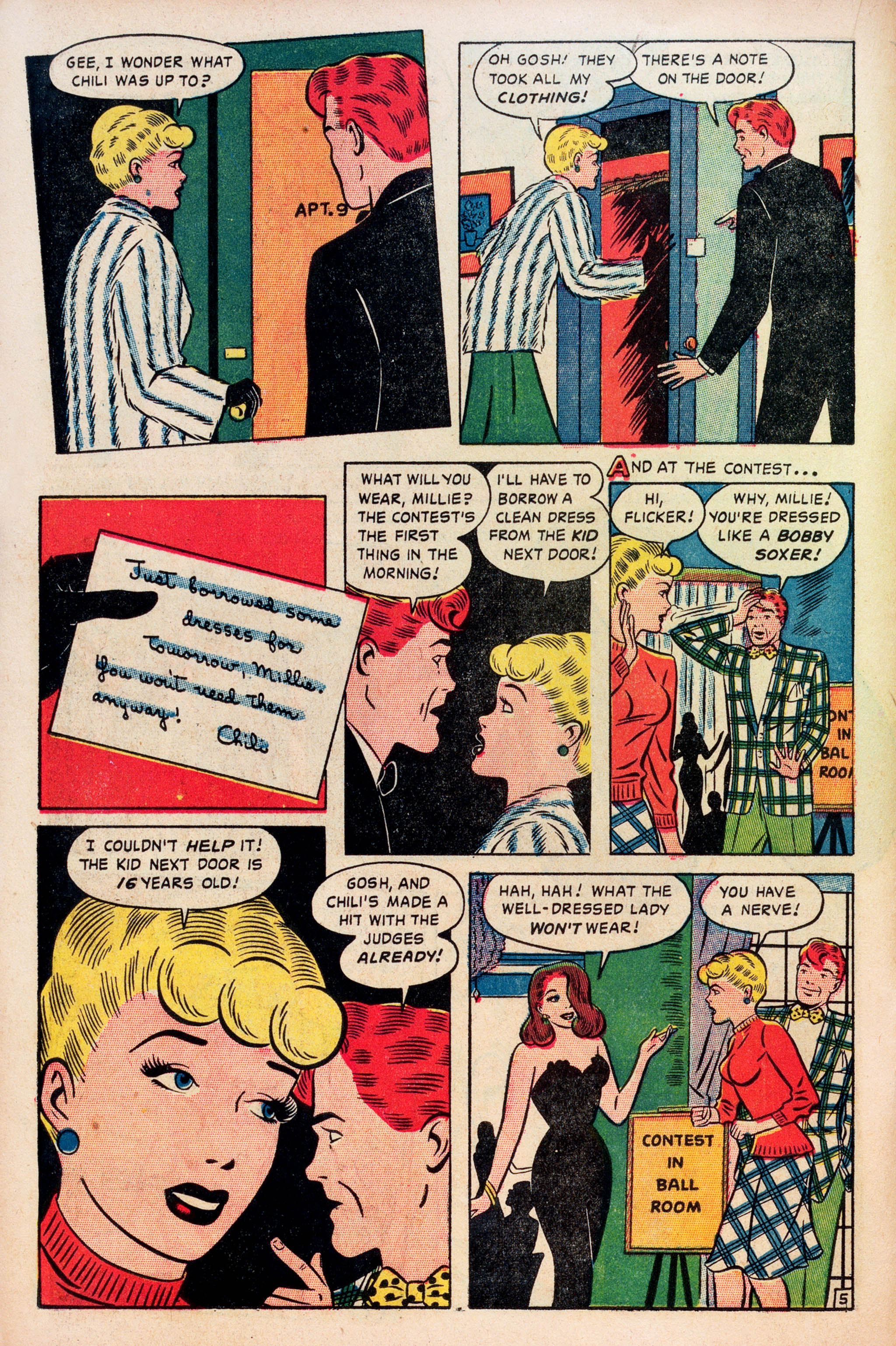 Read online Comedy Comics (1948) comic -  Issue #1 - 16