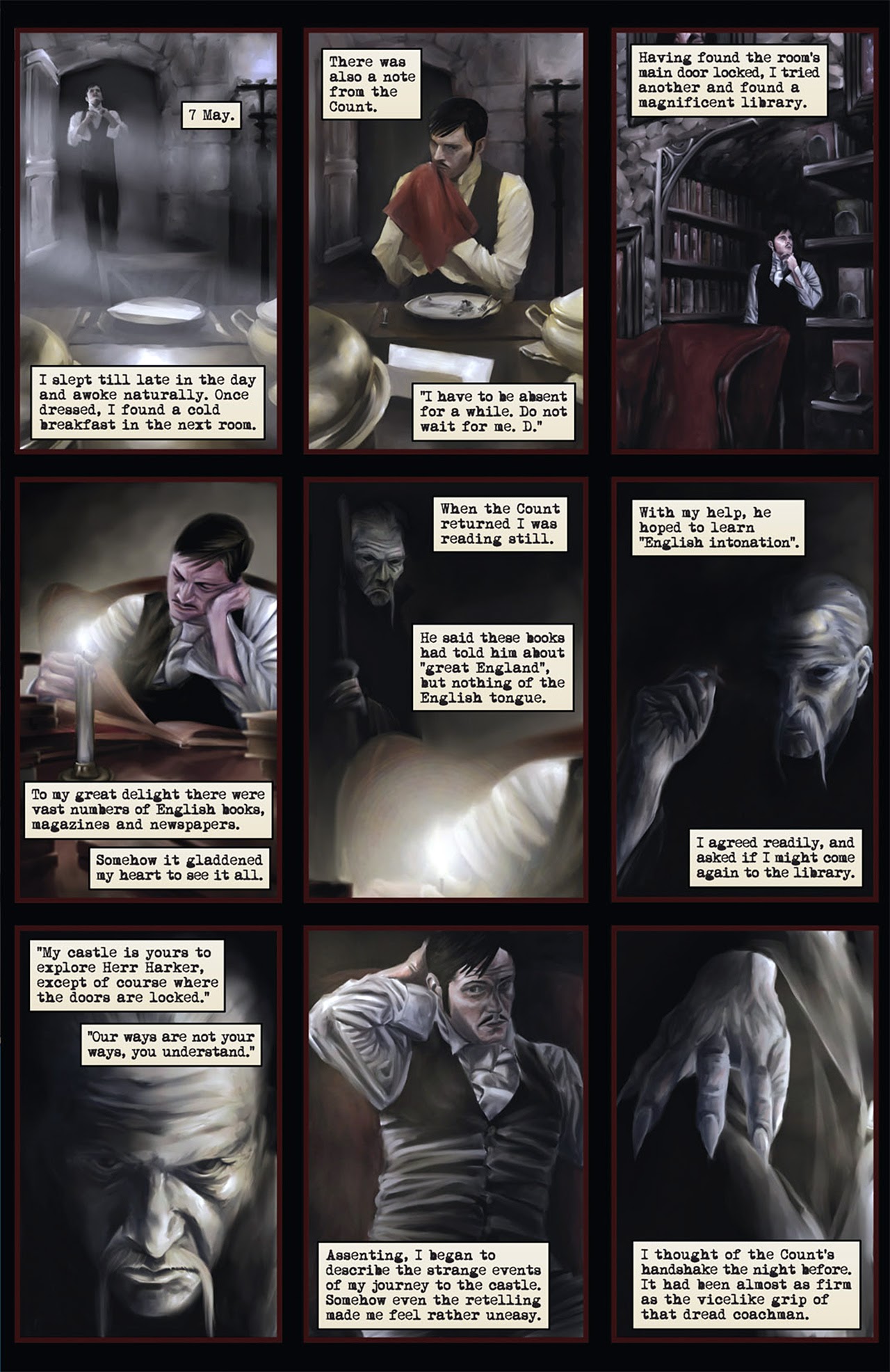 Read online The Complete Dracula comic -  Issue #1 - 15