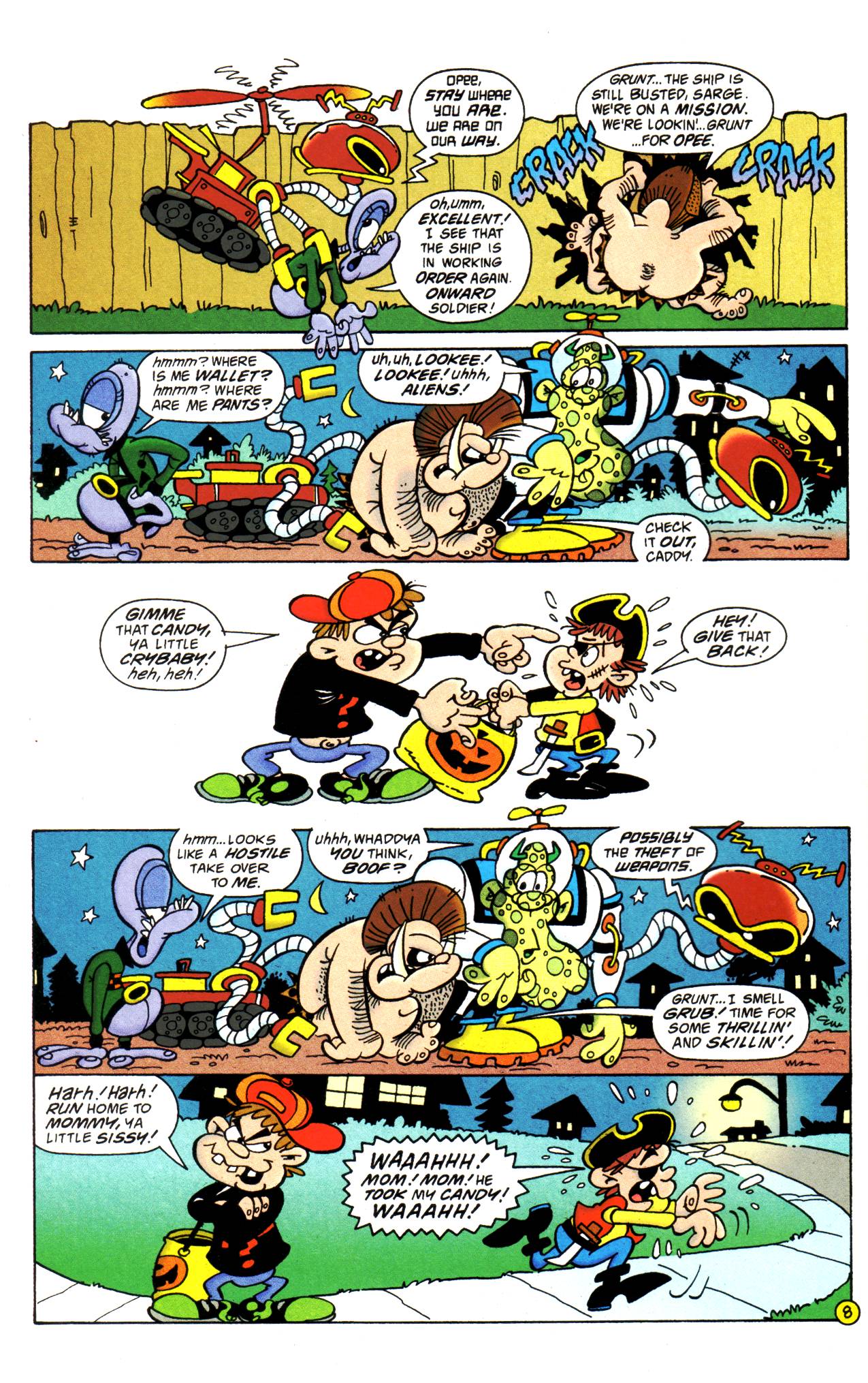 Read online Boof And The Bruise Crew comic -  Issue #1 - 9