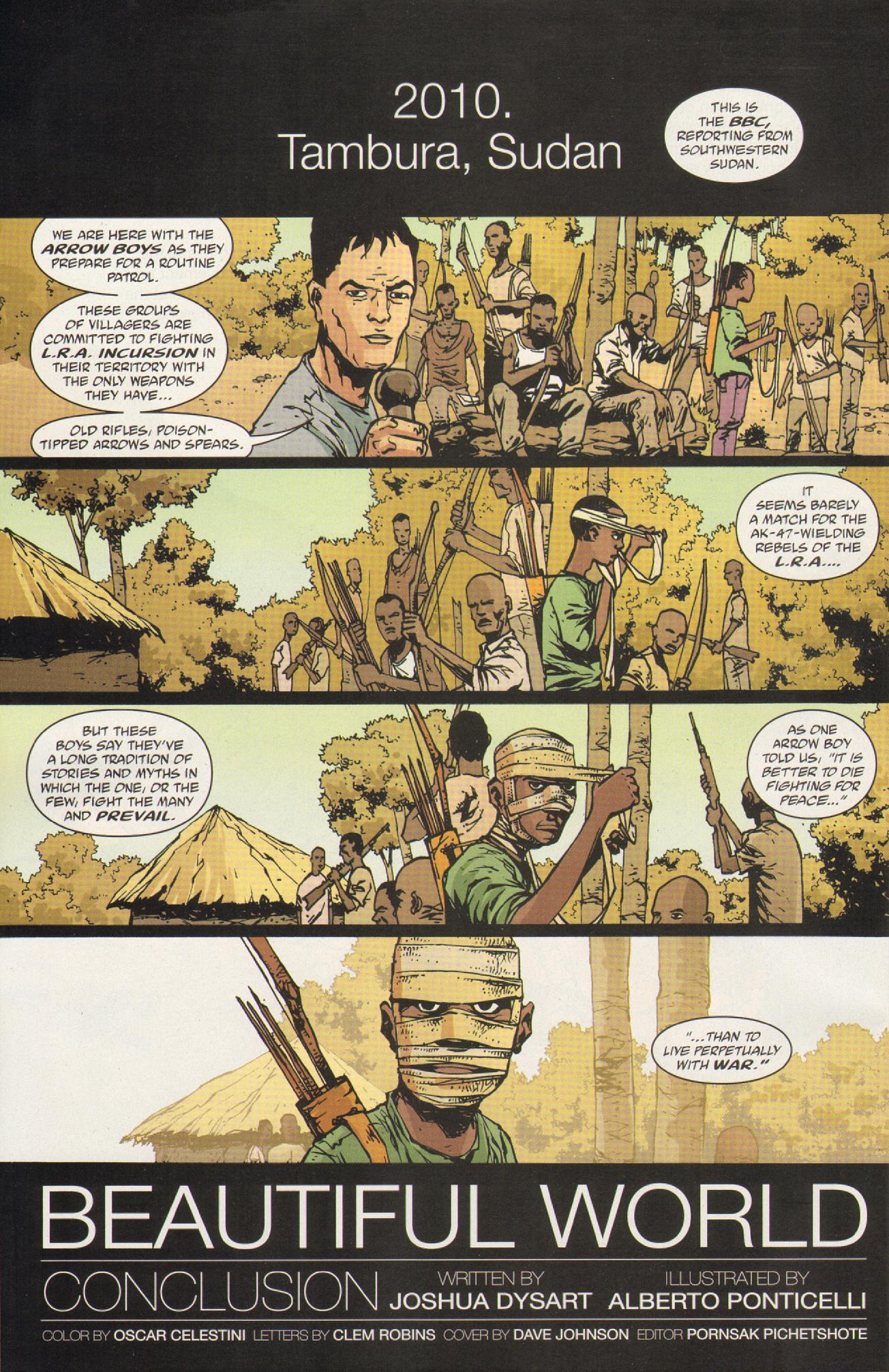 Read online Unknown Soldier (2008) comic -  Issue #25 - 26